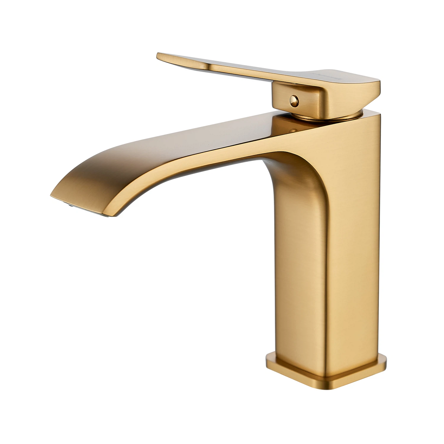 Изображение товара Смеситель для раковины Shevanik S4001G, золотой сатин