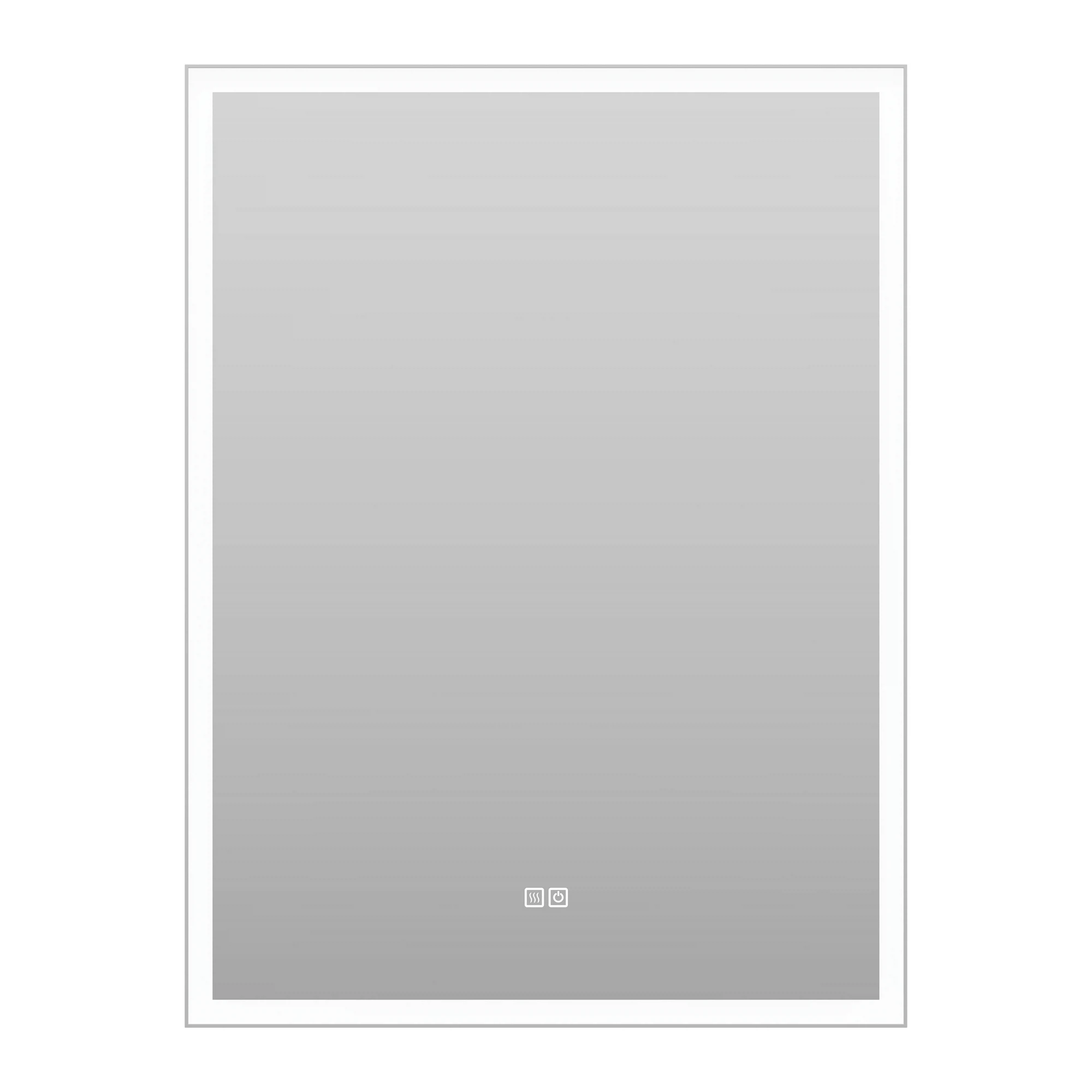 Изображение товара Зеркало для ванной комнаты ВЕРИТАТЕ 600х800 LED с подогревом и сенсорным управлением