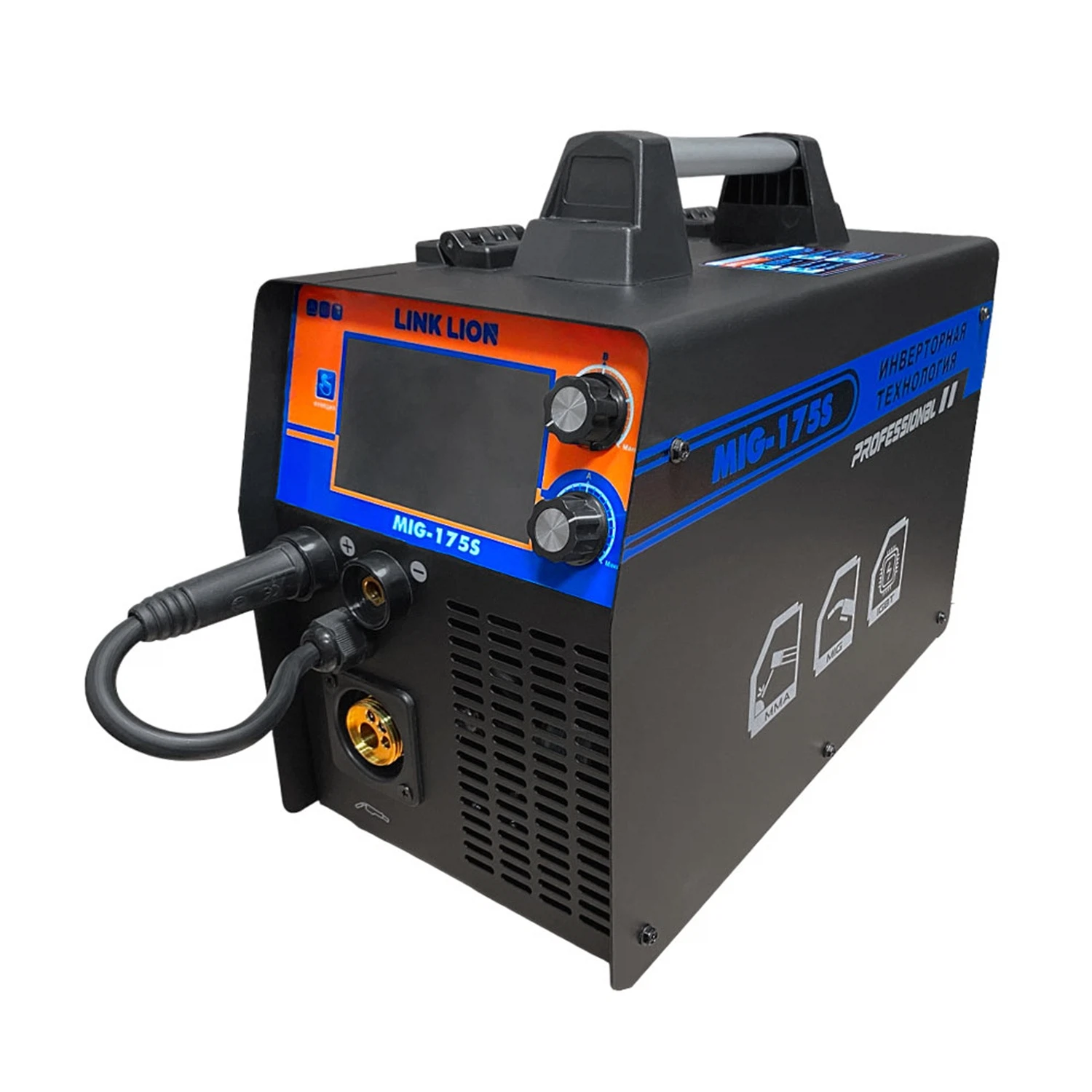 Изображение товара Сварочный аппарат LINK LION MIG-175S инверторный профессиональный