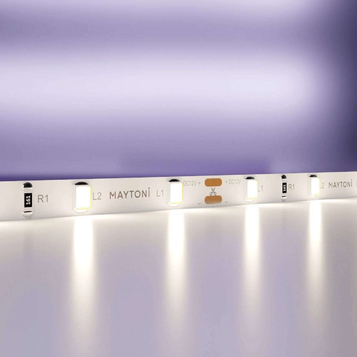 Изображение товара Светодиодная лента Maytoni Led Strip 12В 2835 4,8Вт/м 5м IP20 для внутреннего освещения