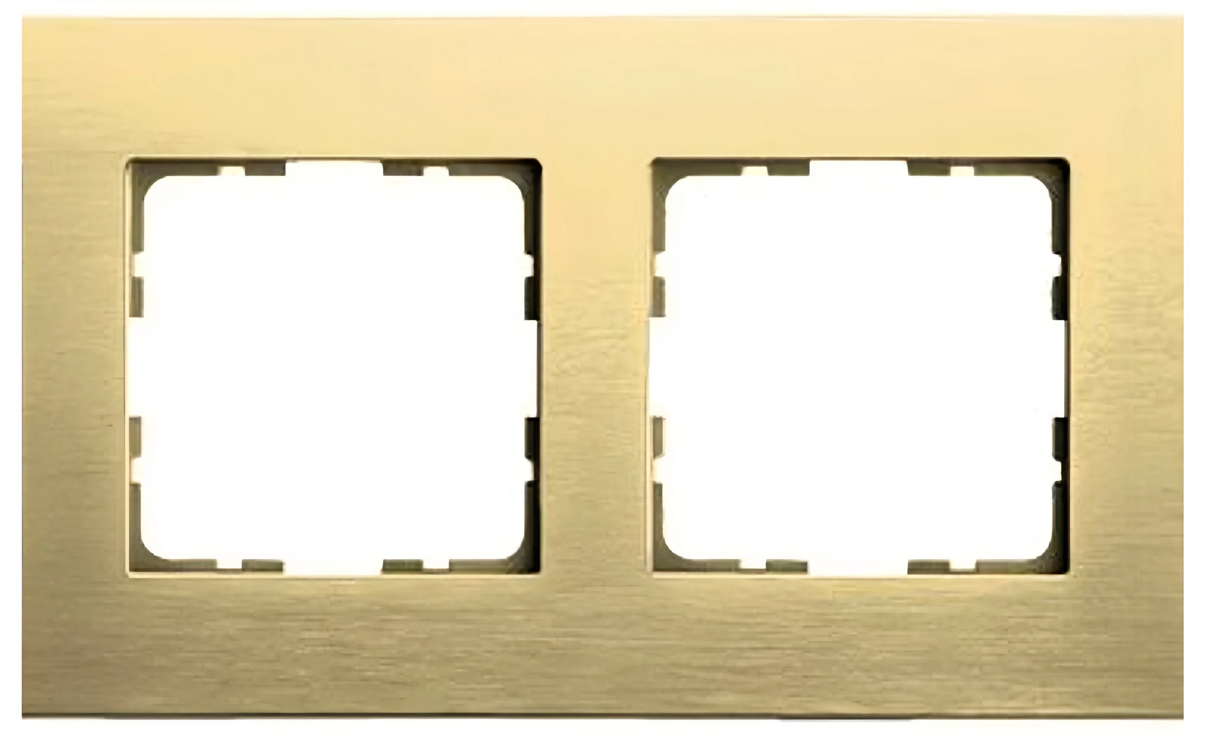 Изображение товара Рамка Jasmart G-Metal Металл Шампань 2-ая