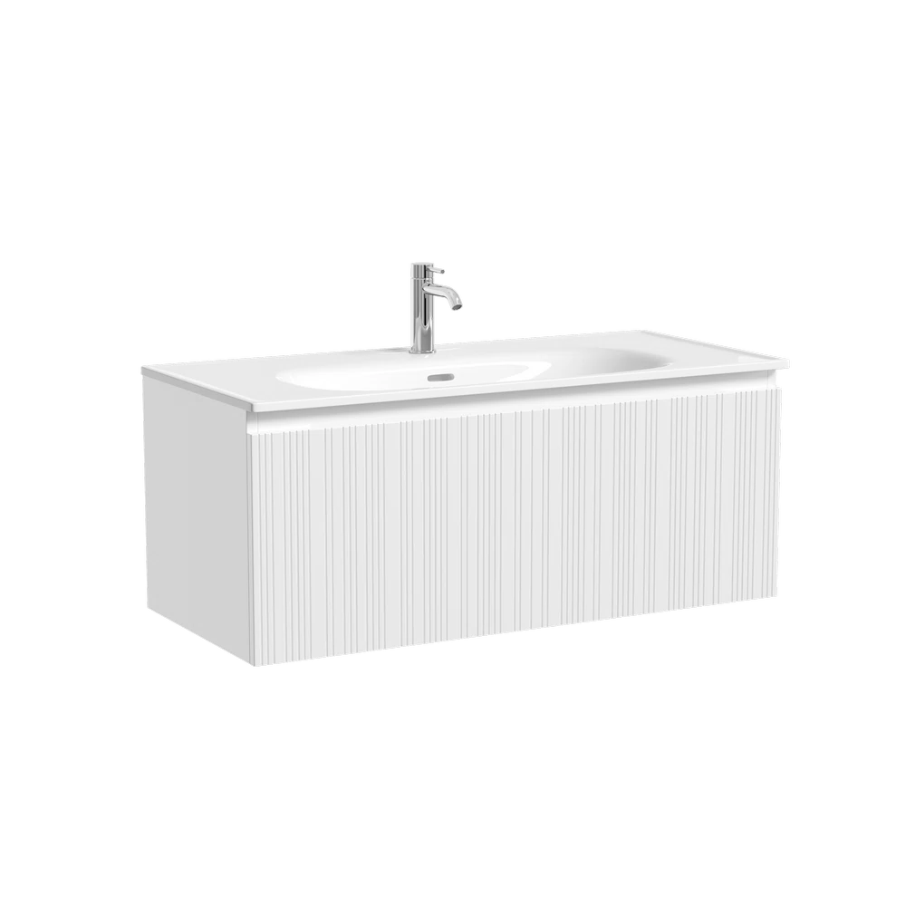 Изображение товара Подвесная тумба для ванной SANCOS Code 990х453х400 с ящиком и системой Soft close