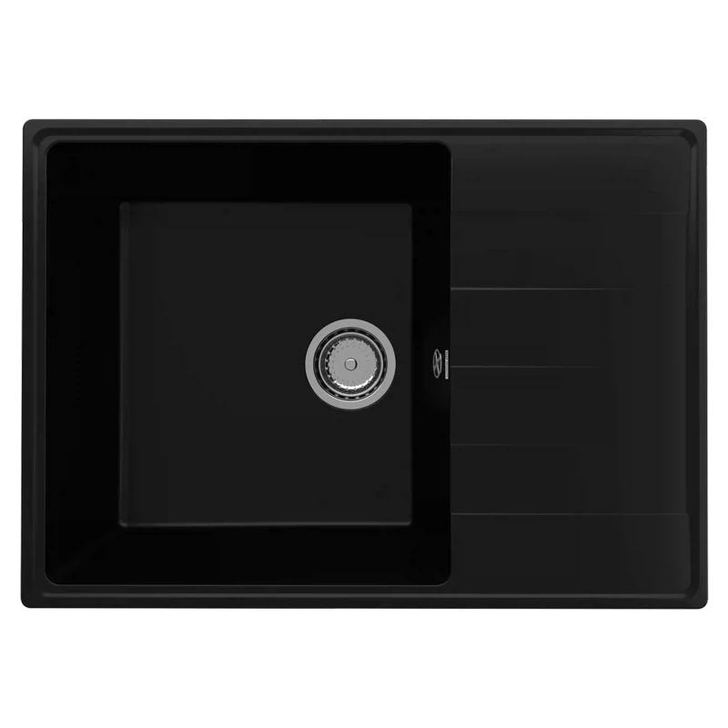 Изображение товара Кухонная мойка Ulgran Quartz Prima 700-07, уголь, искусственный мрамор