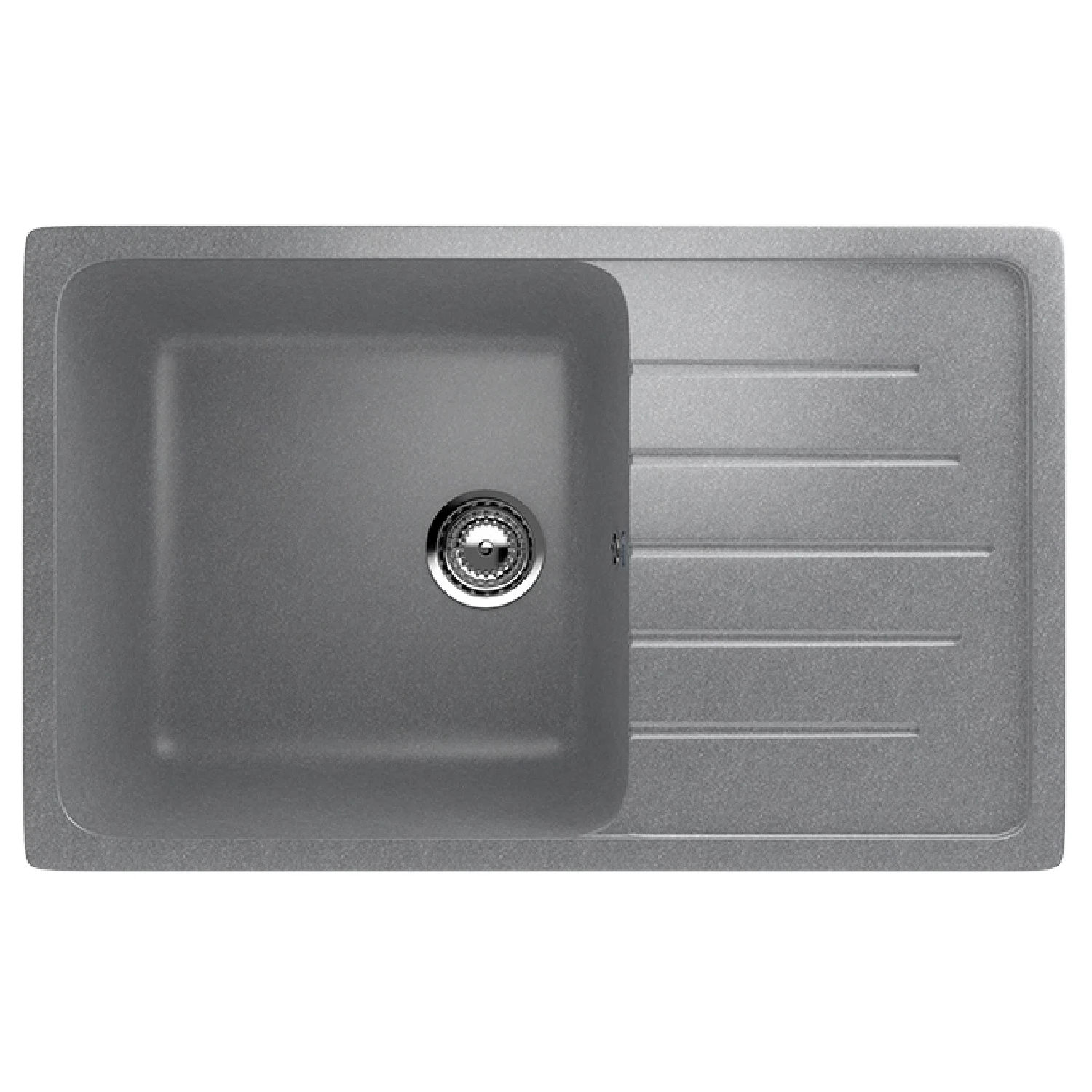 Изображение товара Кухонная мойка Ulgran U-400-342 из искусственного мрамора с отверстием под перелив