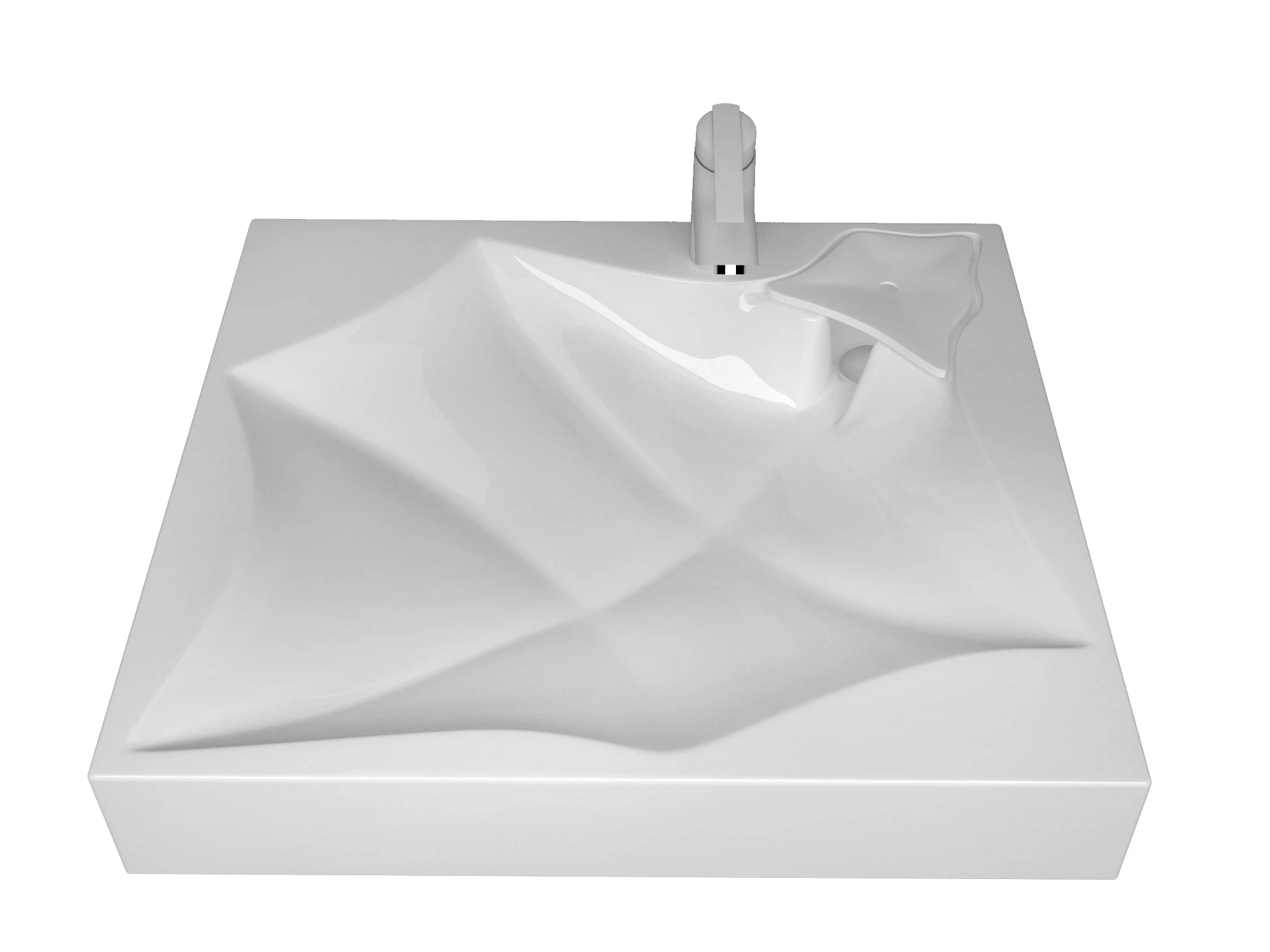 Изображение товара Раковина на стиральную машину Stella Polar Элиза 60 универсальная белая