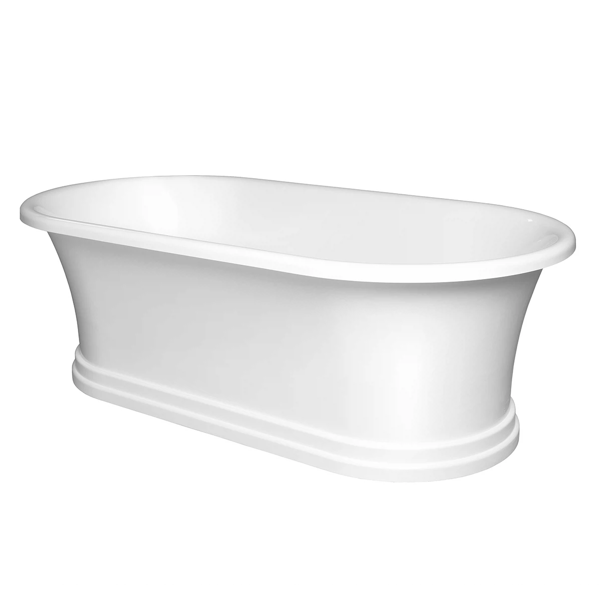 Изображение товара Ванна из искусственного мрамора Belux Монро ВМр-1750, белая