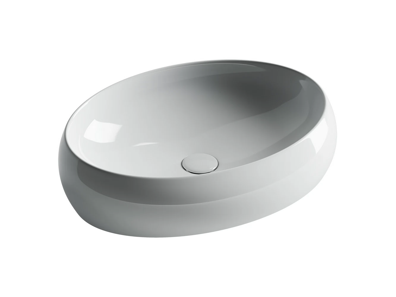 Изображение товара Умывальник чаша накладная овальная Element 560x390x150мм