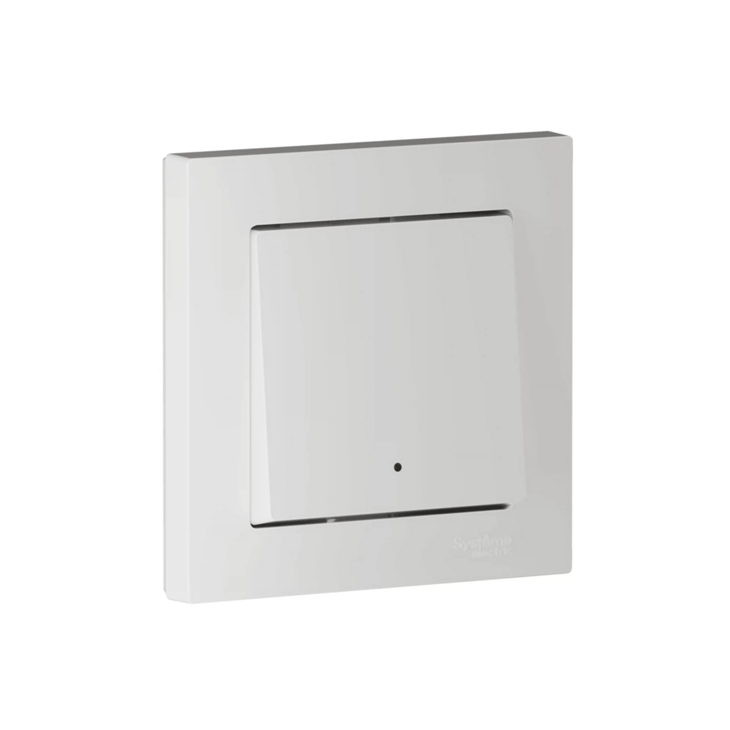 Изображение товара Умный выключатель 1-кл с подсветкой Systeme Electric AtlasDesign Smart Zigbee белый