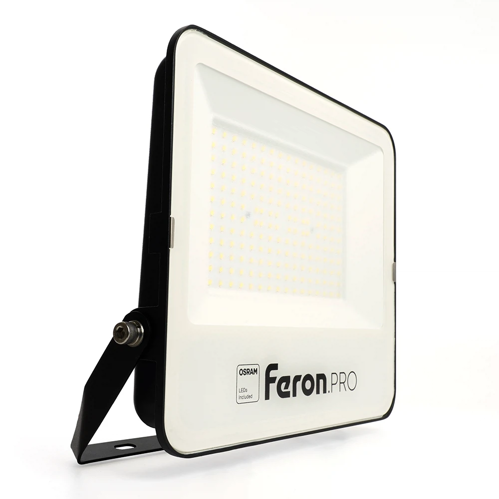 Изображение товара Светодиодный прожектор Feron.PRO LL-1000 IP65 150W 6400K черный Изображение товара Светодиодный прожектор Feron.PRO LL-1000 IP65 150W 6400K черный