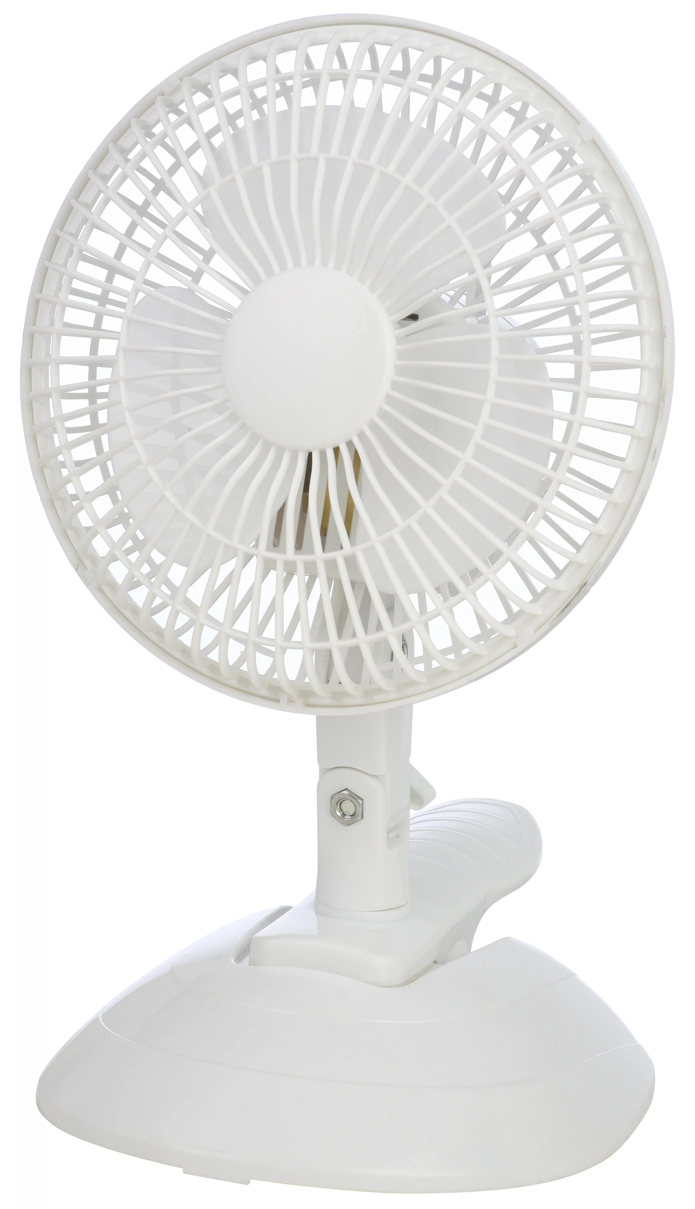 Изображение товара Настольный вентилятор 2 в 1 на подставке с прищепкой 13 Вт белый