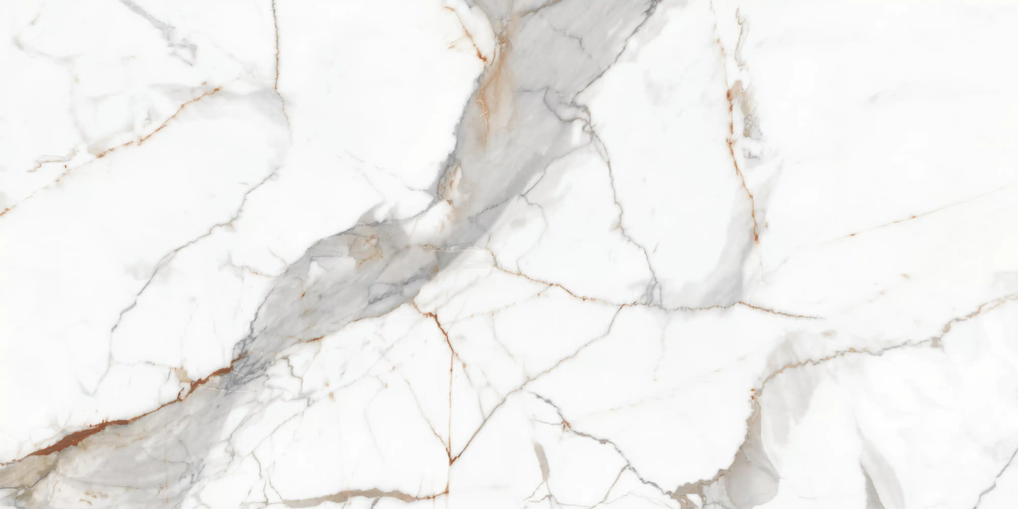 Изображение товара Керамический гранит Vienna Calcutta Glossy 60x120 серый глянцевый для пола и стен