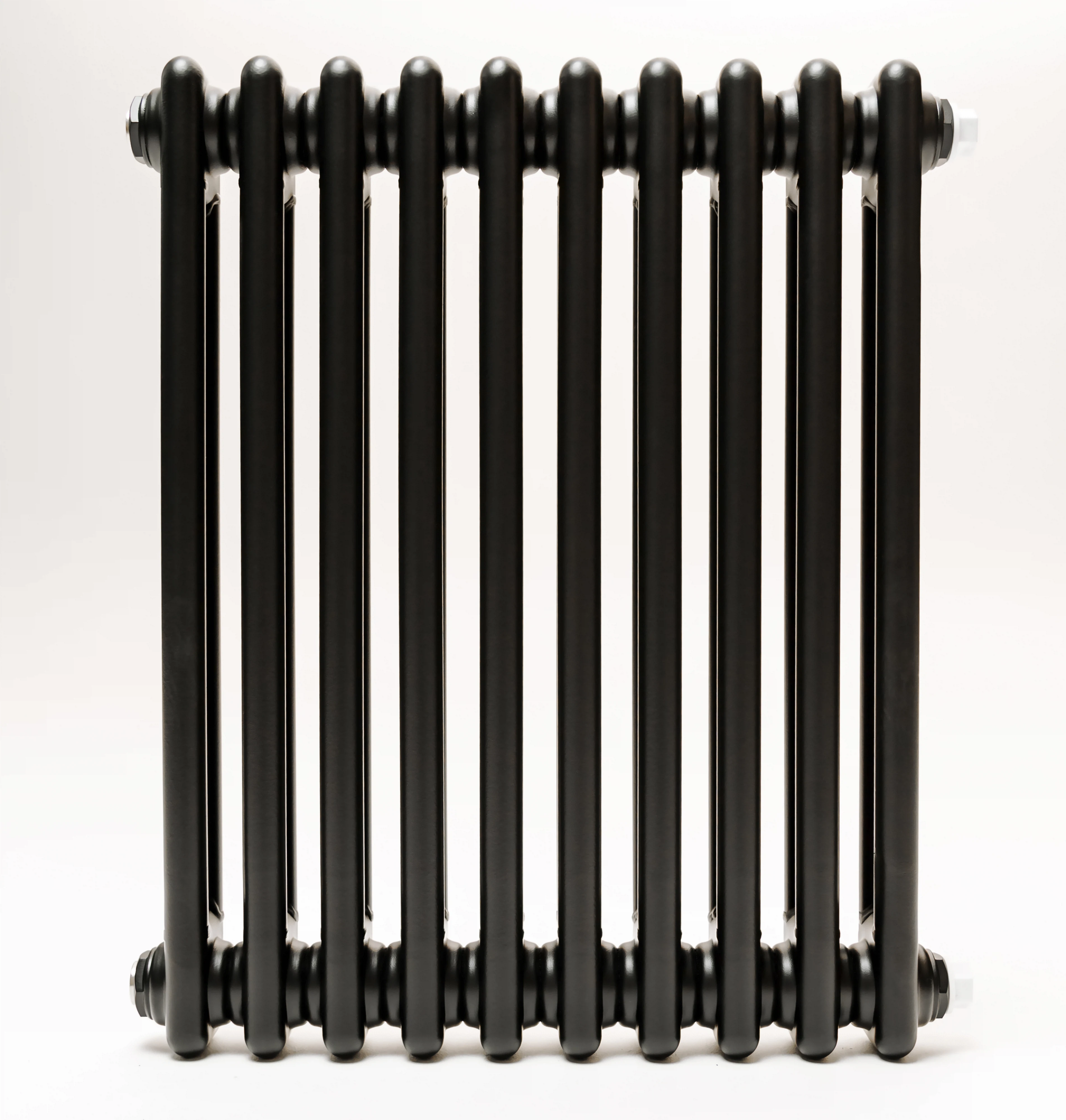 Изображение товара Трубчатый радиатор ТЕПЛОФОРТ двухтрубный ТР2057-8, сталь, черный, ГОСТ