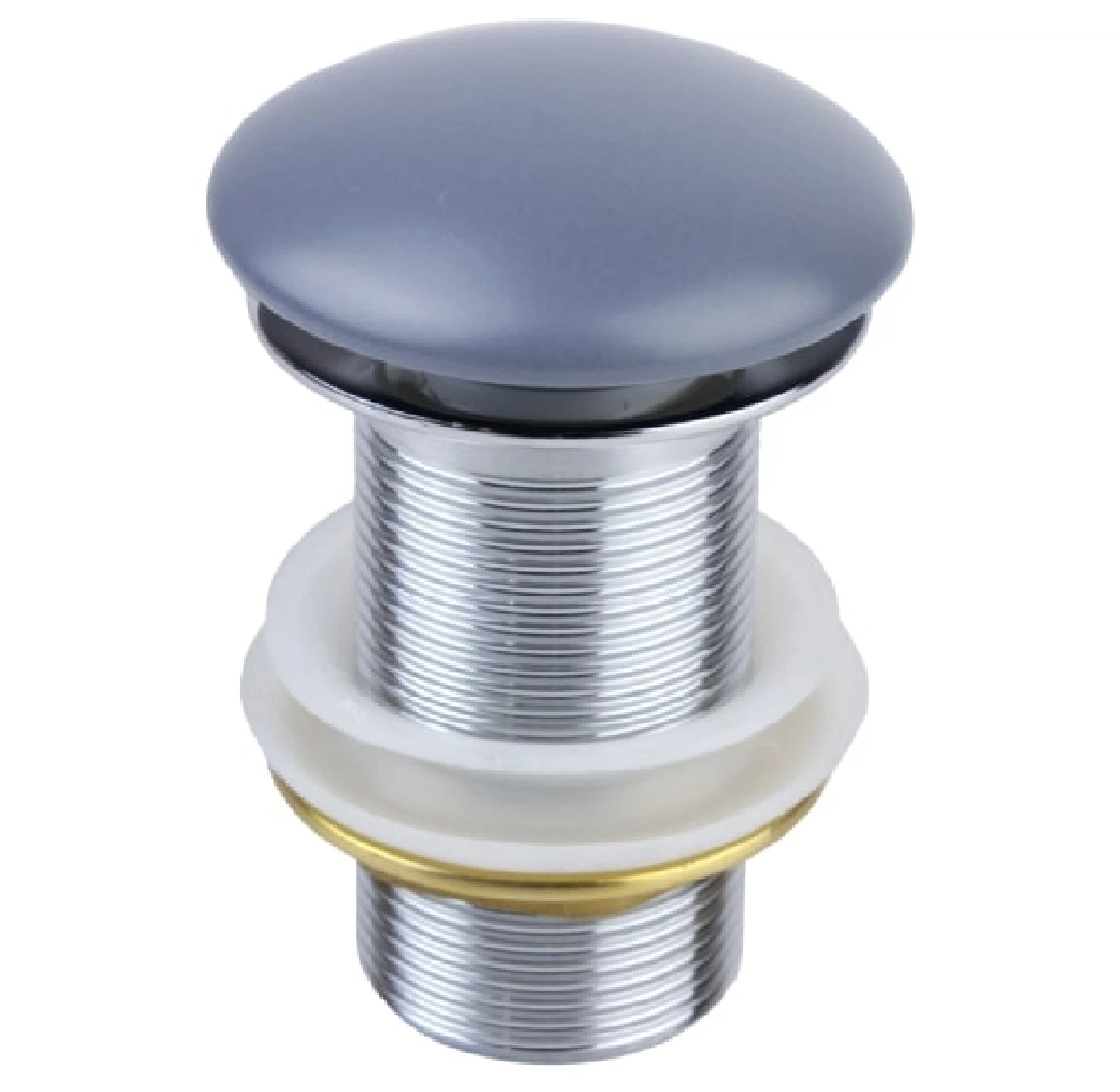 Изображение товара Донный клапан Bronze de Luxe 1001GR, серый