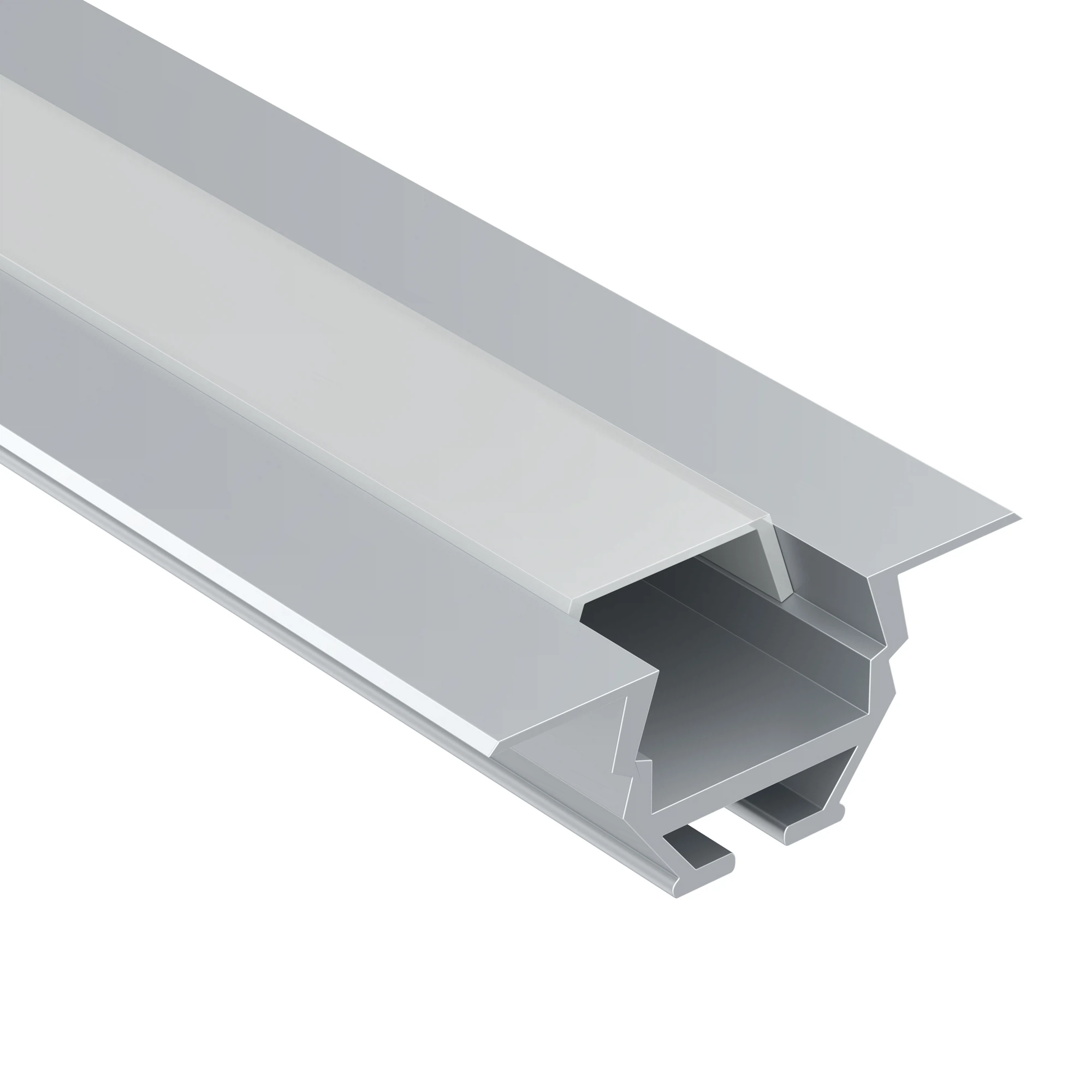 Изображение товара Led Strip Профиль встраиваемый ALM010S-2M Серебро