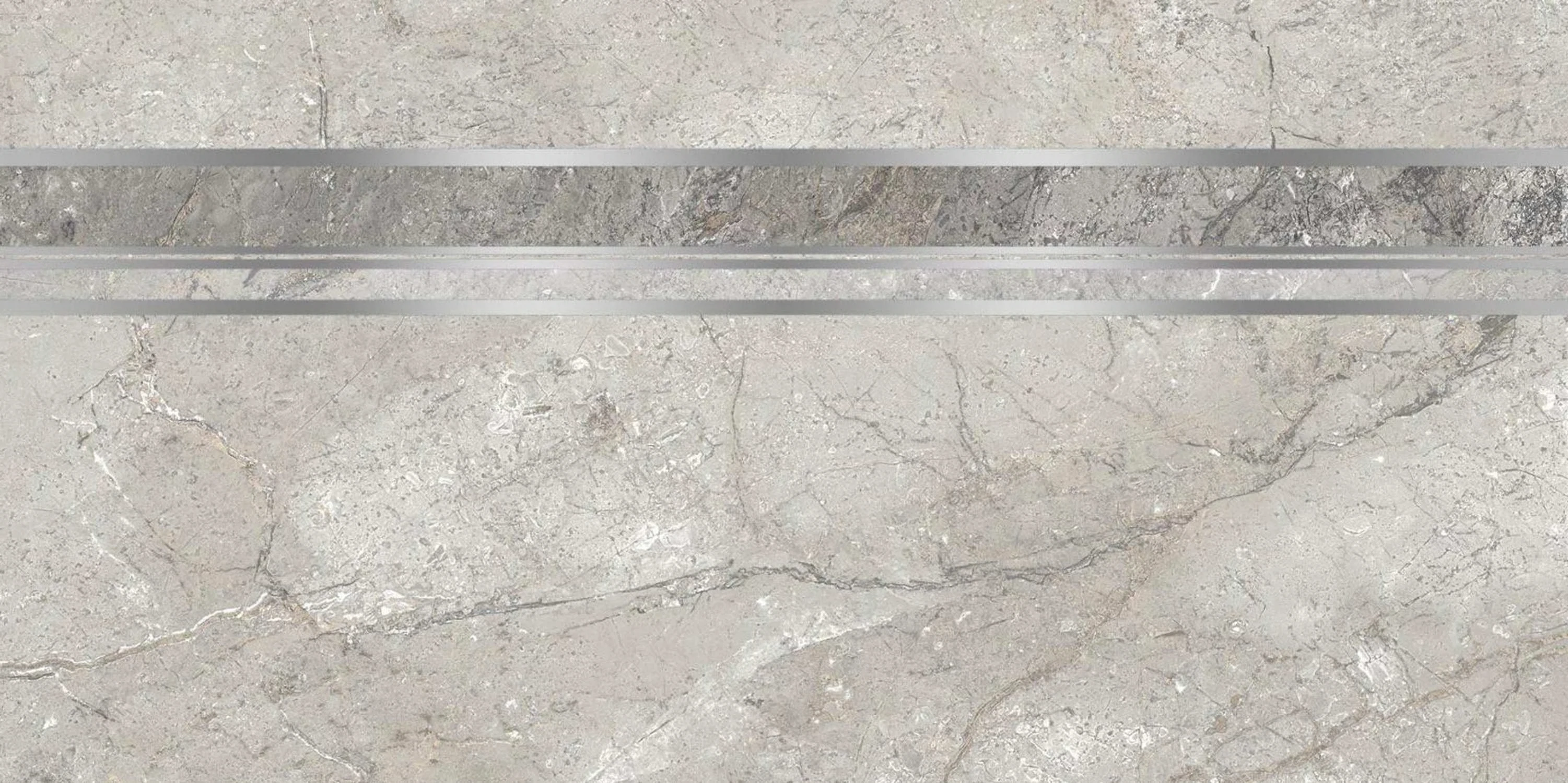 Изображение товара Декор AXIMA Этна D узкая полоса серый 30х60