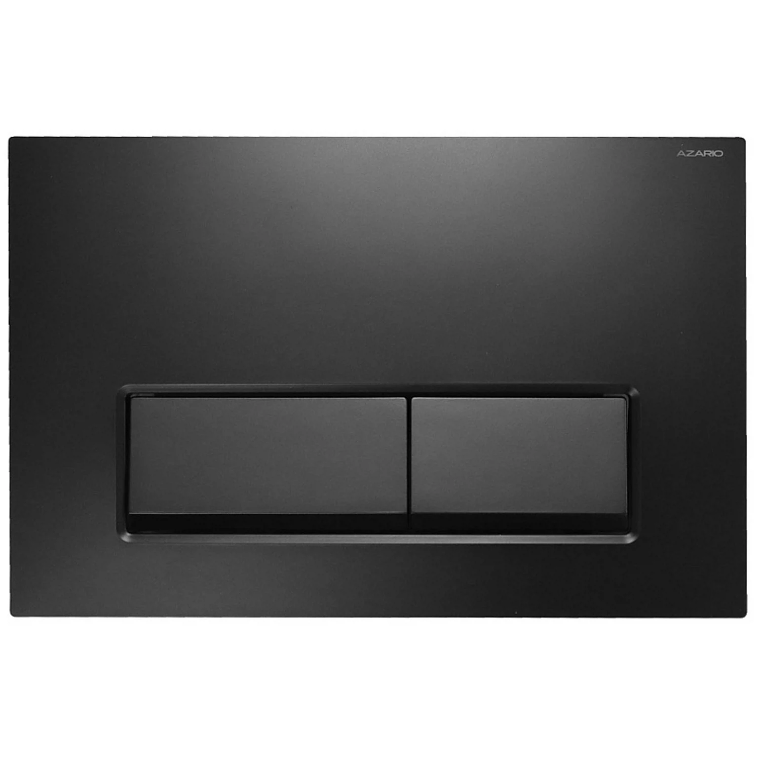 Изображение товара Кнопка смыва AZARIO NEW двойная пластиковая черный матовый  AZ-015.04