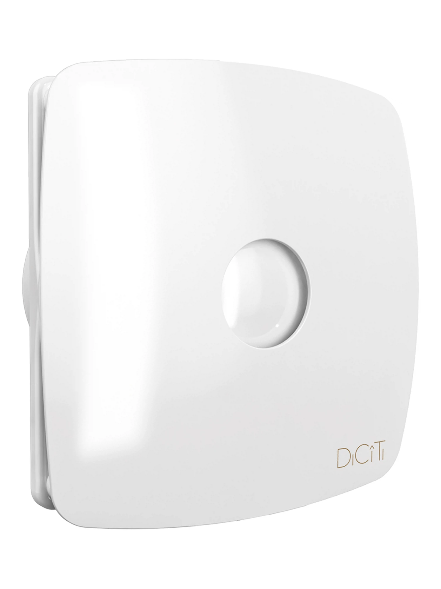 Изображение товара Вентилятор вытяжной осевой накладной 100мм Rio 4C mrh белый с обр.кл., датч.осв/влаж и тайм., DiCiTi