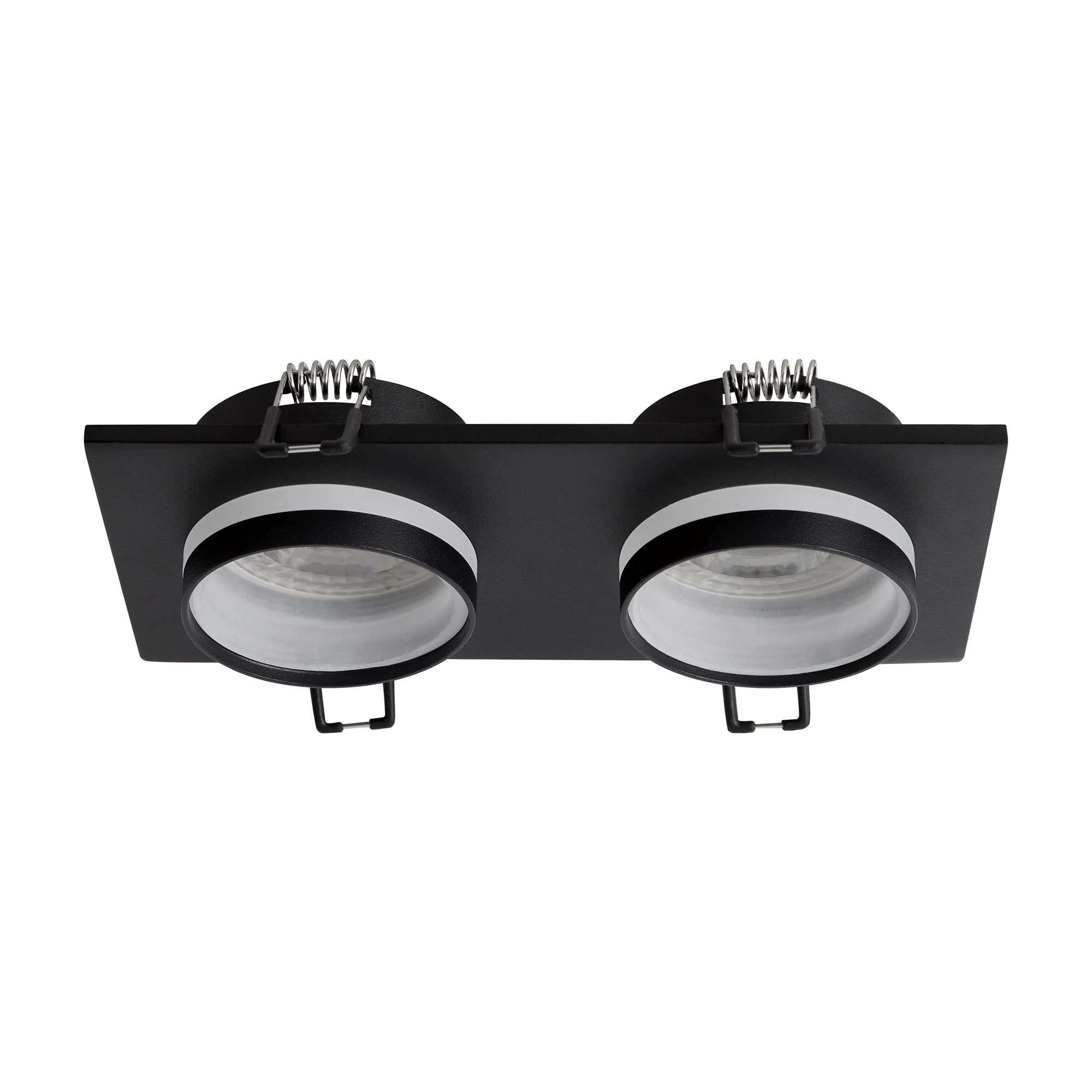 Изображение товара Встраиваемый светильник  Voltega Bis VGL7373DLB-02B Черный 2/GU10/12Вт.IP 20