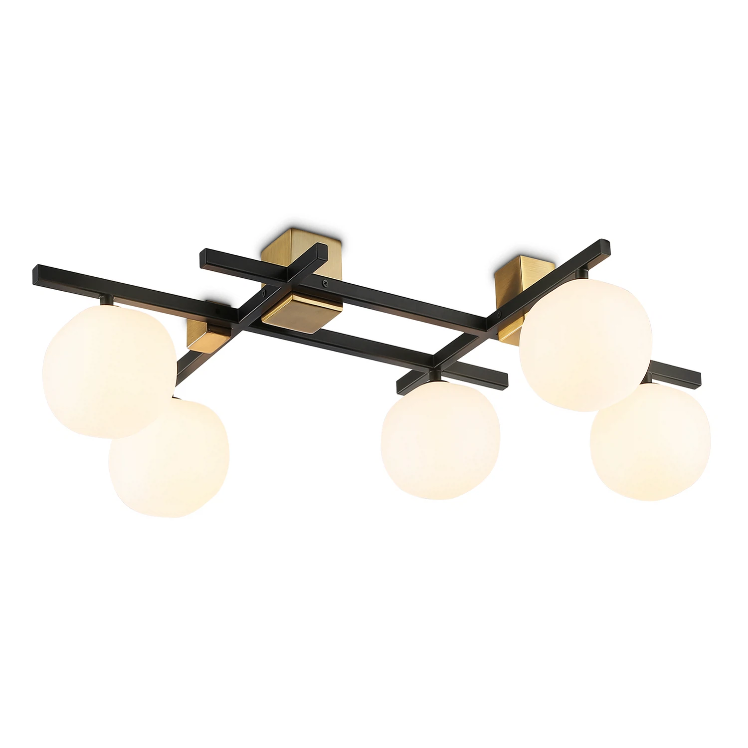 Изображение товара Люстра потолочная AMBRELLA LIGHT 5 ламп, 28Вт, IP20 Черный LH51015