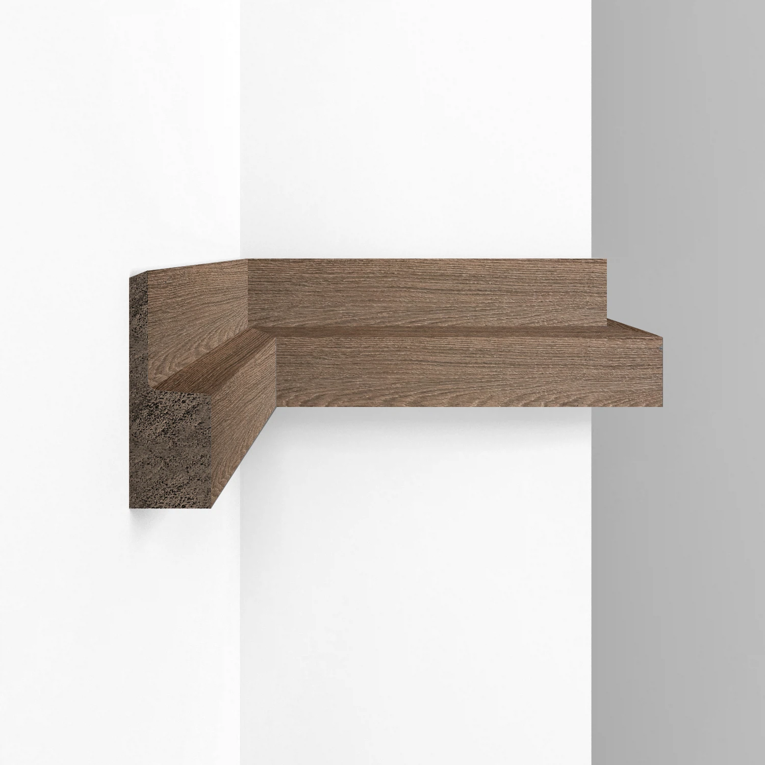 Изображение товара Декоративный молдинг Decomaster D305-88 61х21х2900 мм для потолка и стен