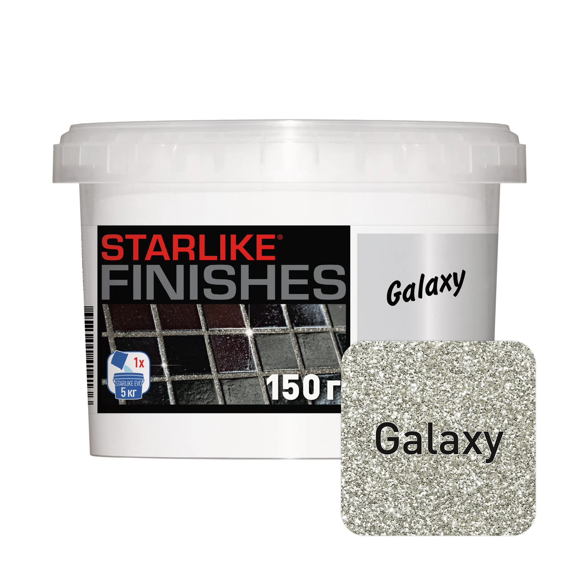 Изображение товара Добавка для эпоксидной затирки LITOKOL STARLIKE FINISHES GALAXY 0,15кг