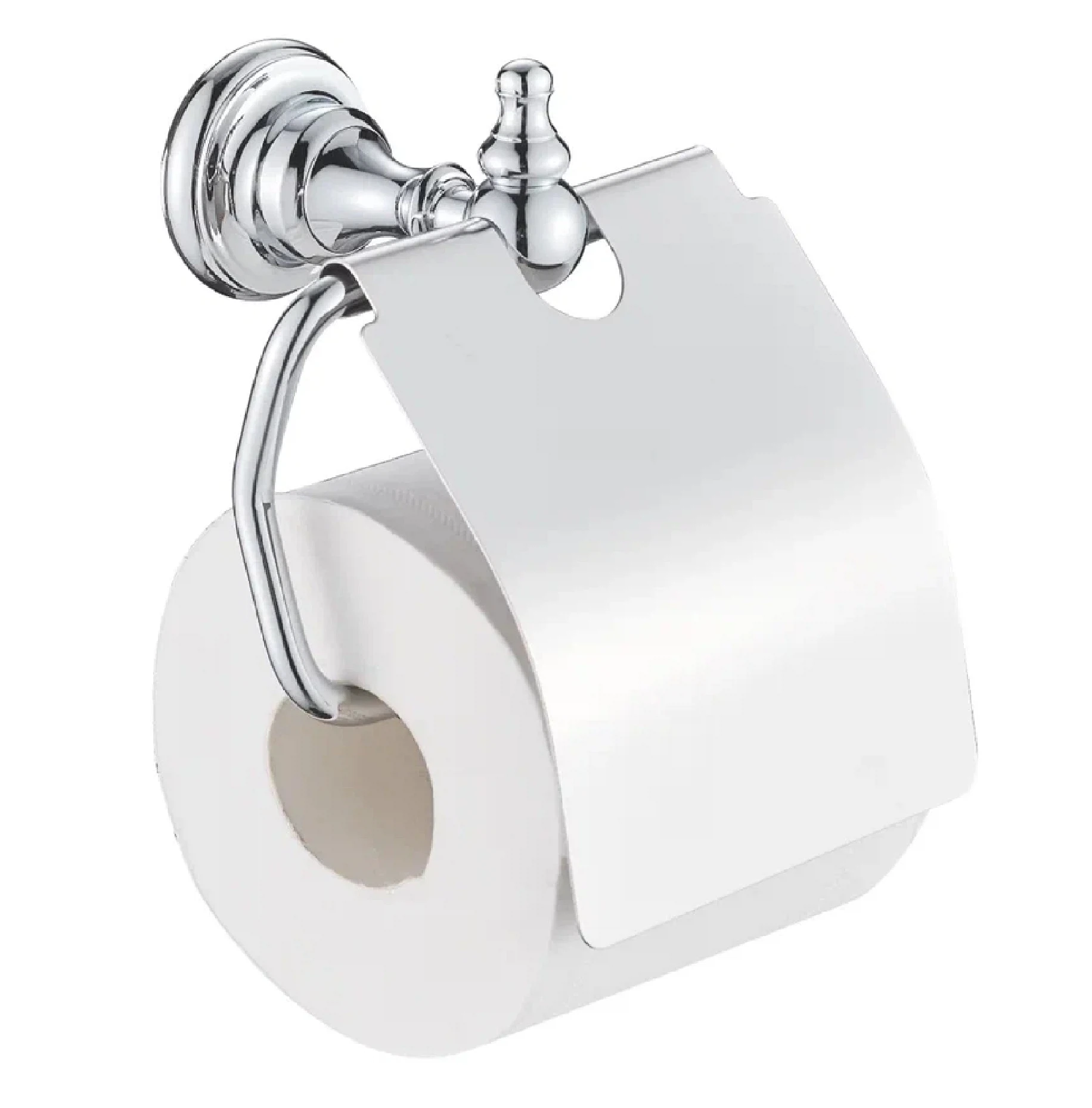 Изображение товара Держатель для туалетной бумаги Rose RG1105, хром