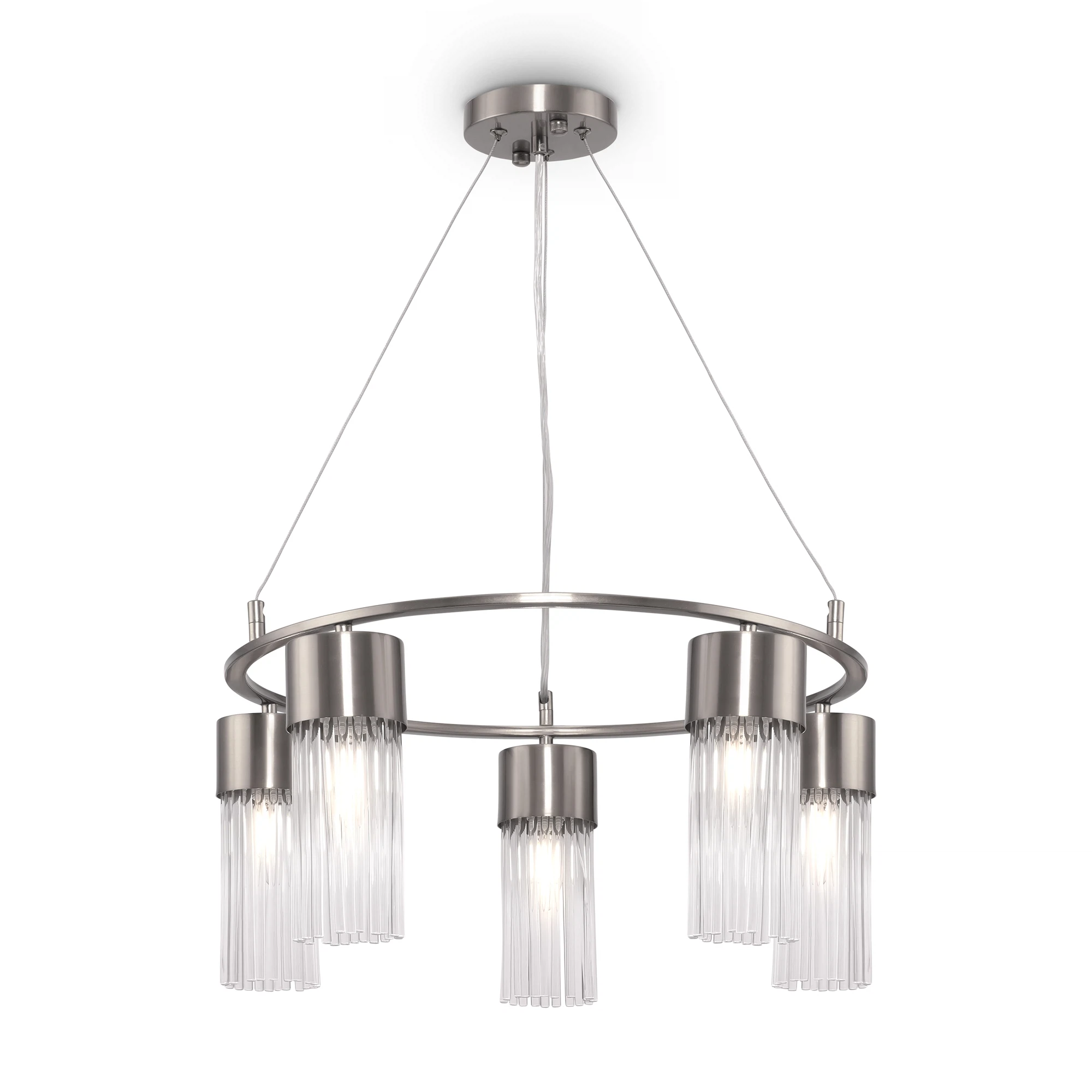 Изображение товара Люстра Freya Esala FR5050PL-05N - элегантное современное освещение с регулировкой высоты