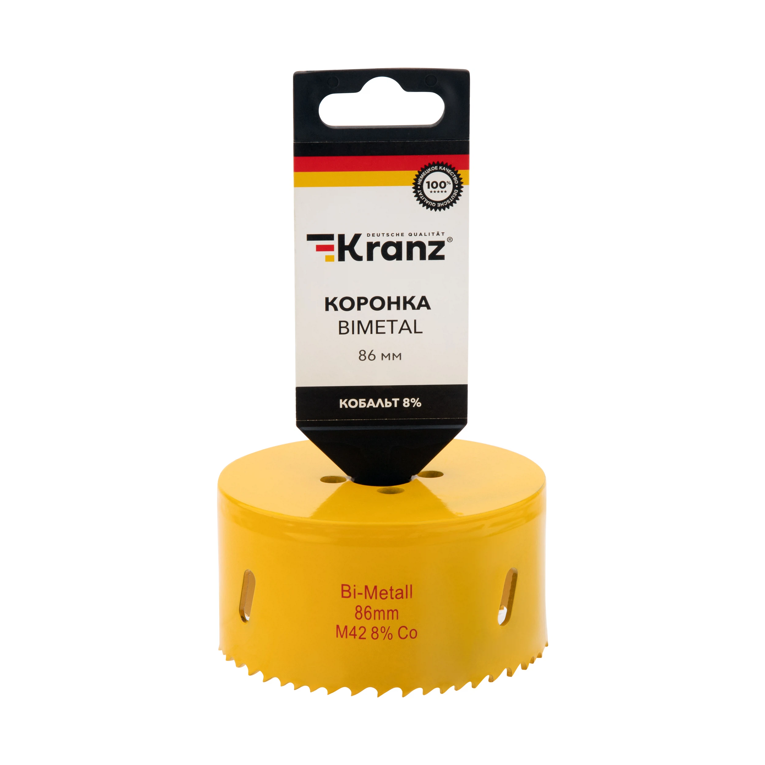 Изображение товара Коронка Bimetal 86мм KRANZ