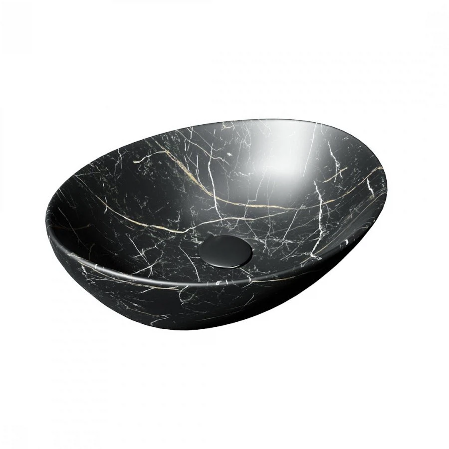 Изображение товара Раковина чаша Maretti EN13NS87-560MR, черный мрамор