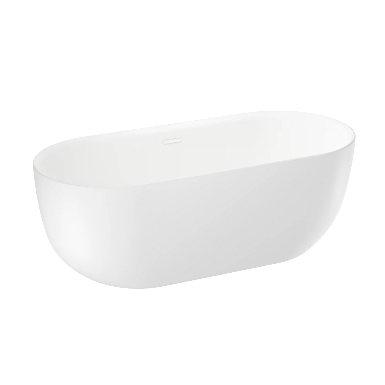 Изображение товара Акриловая ванна Wellsee Chic Riviera 170x76 см овальная отдельно стоящая белая