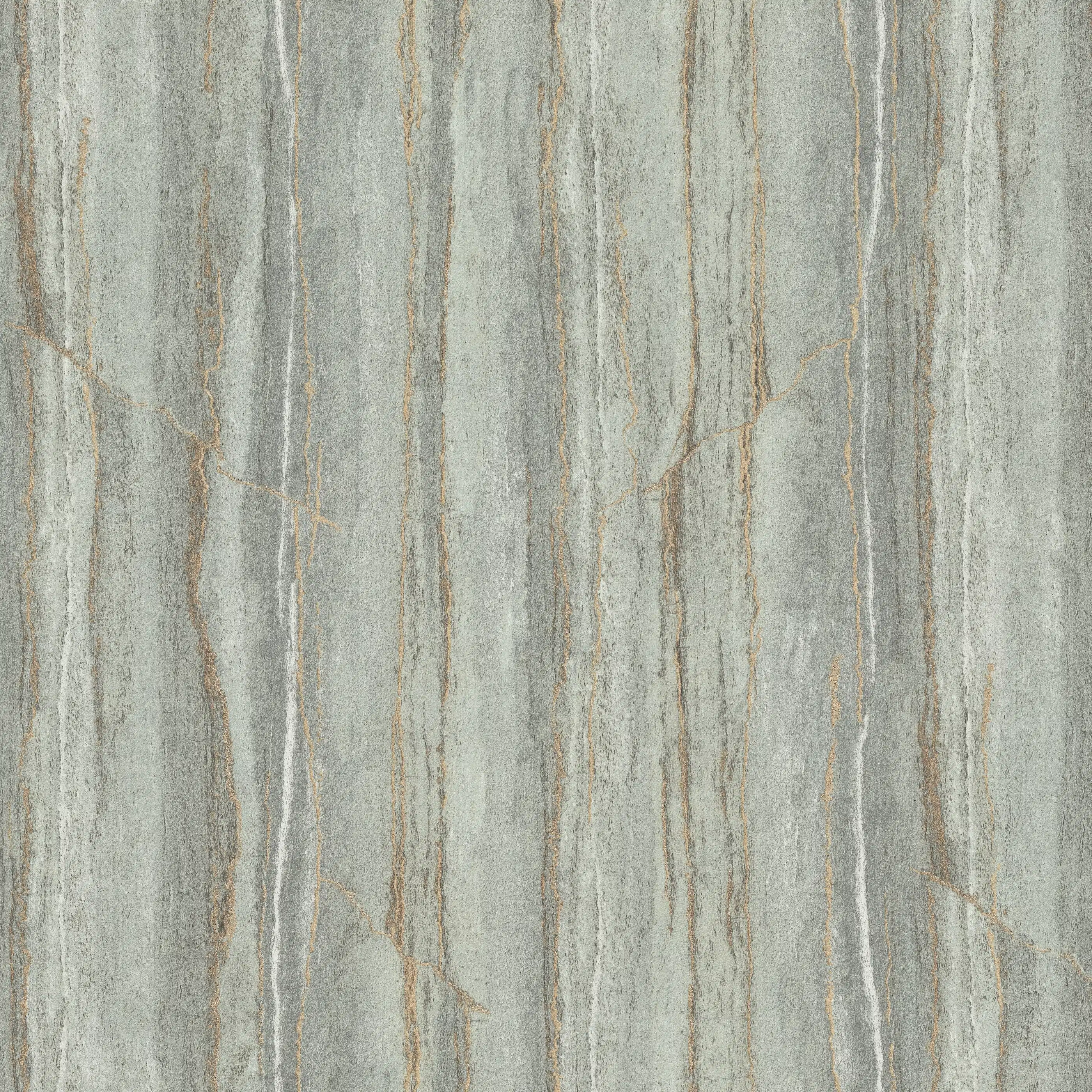 Изображение товара Обои флизелиновые Pietra Euro Decor зеленые 10,05 м 1,06 м