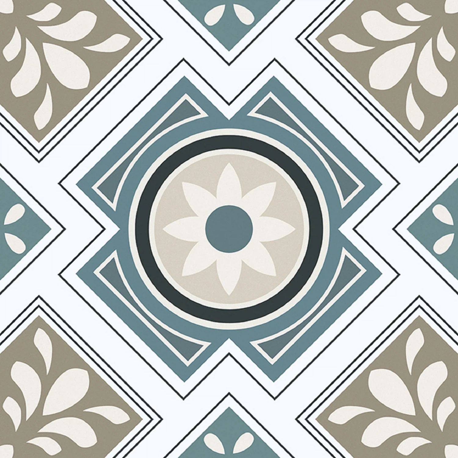 Изображение товара Керамогранит 450х450мм FAENZA белый для пола фасадов и уличных работ