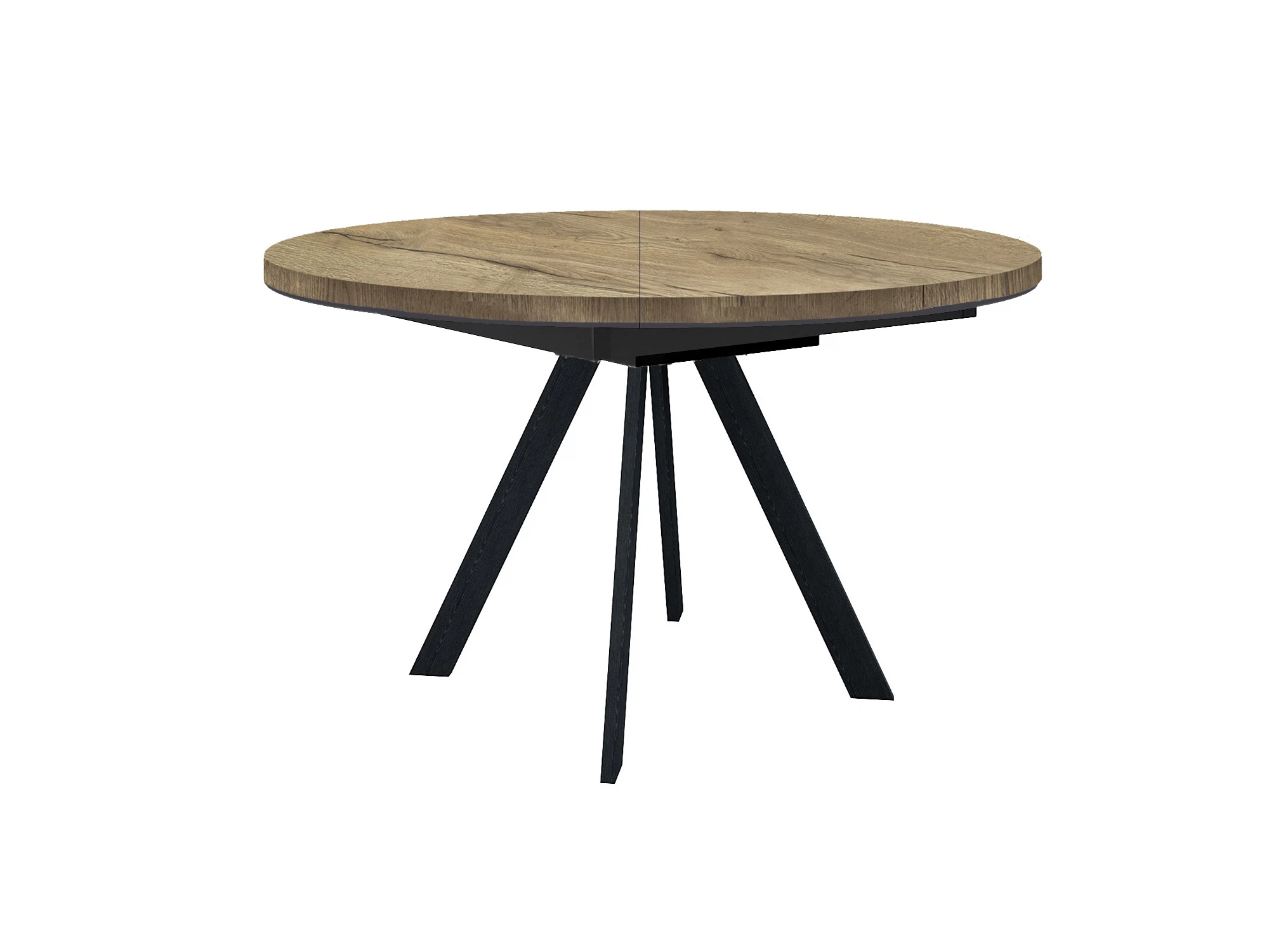 Изображение товара Стол раскладной DikLine RD120 из ЛДСП с металлическими опорами