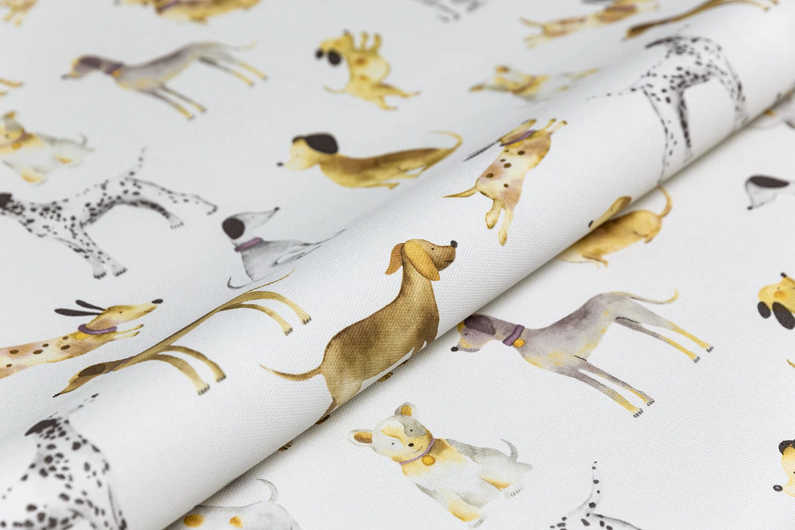 Изображение товара Обои виниловые Kerama Marazzi Уик-энд мотив серый собачки 10 м