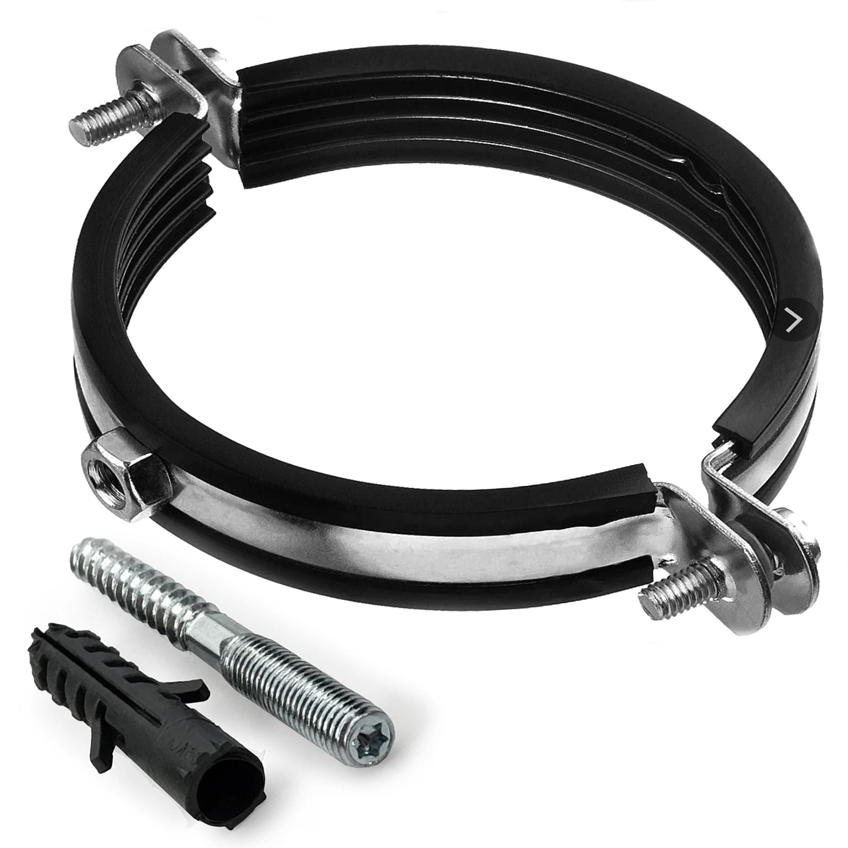 Изображение товара Хомут в компл (М10) металл6 (155-162),RTP