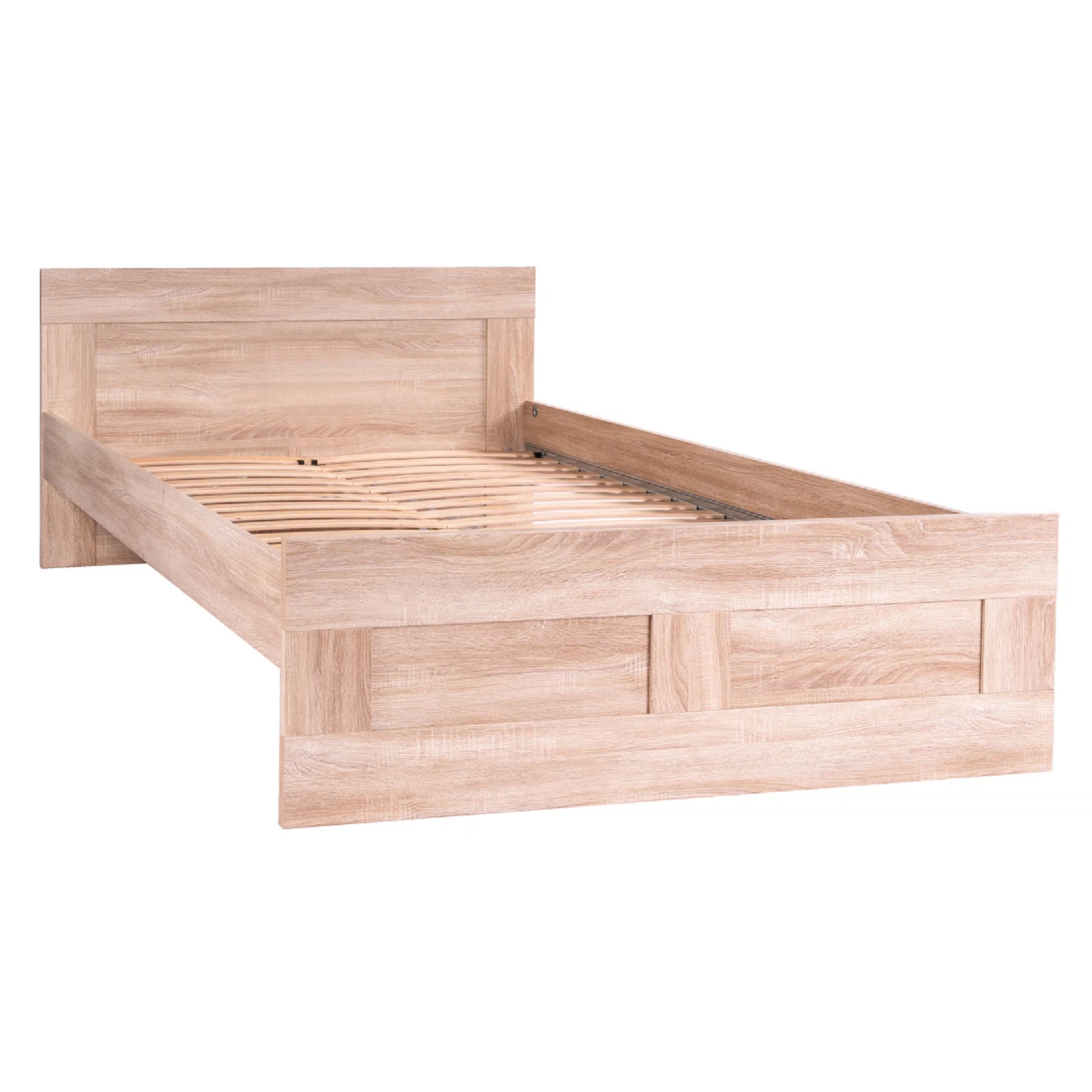 Изображение товара Двуспальная кровать СИРИУС 160х200 бежевый сонома без матраса