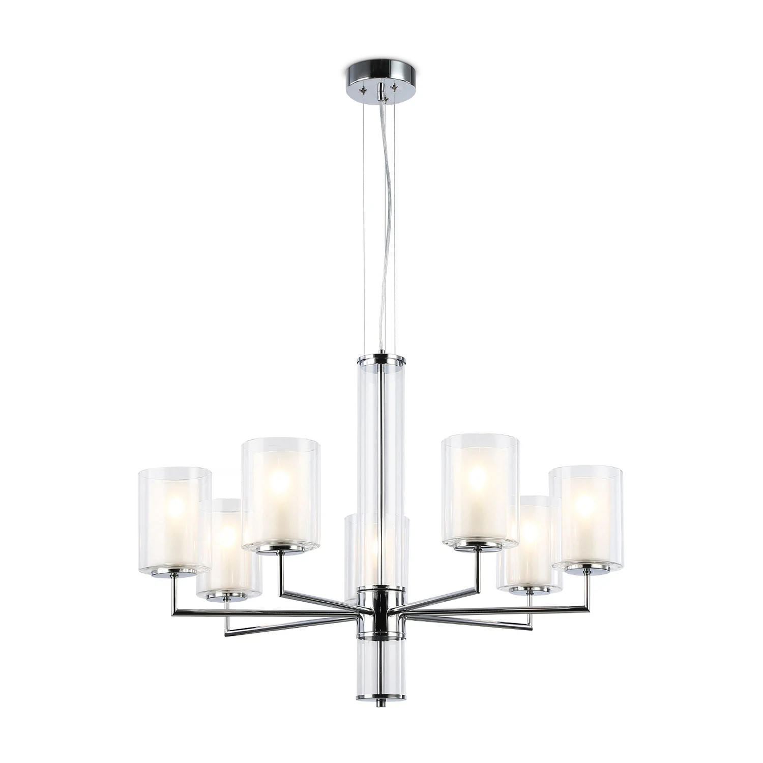 Изображение товара Подвесная люстра AMBRELLA LIGHT LH56003 в стиле модерн 7 ламп 40Вт IP20
