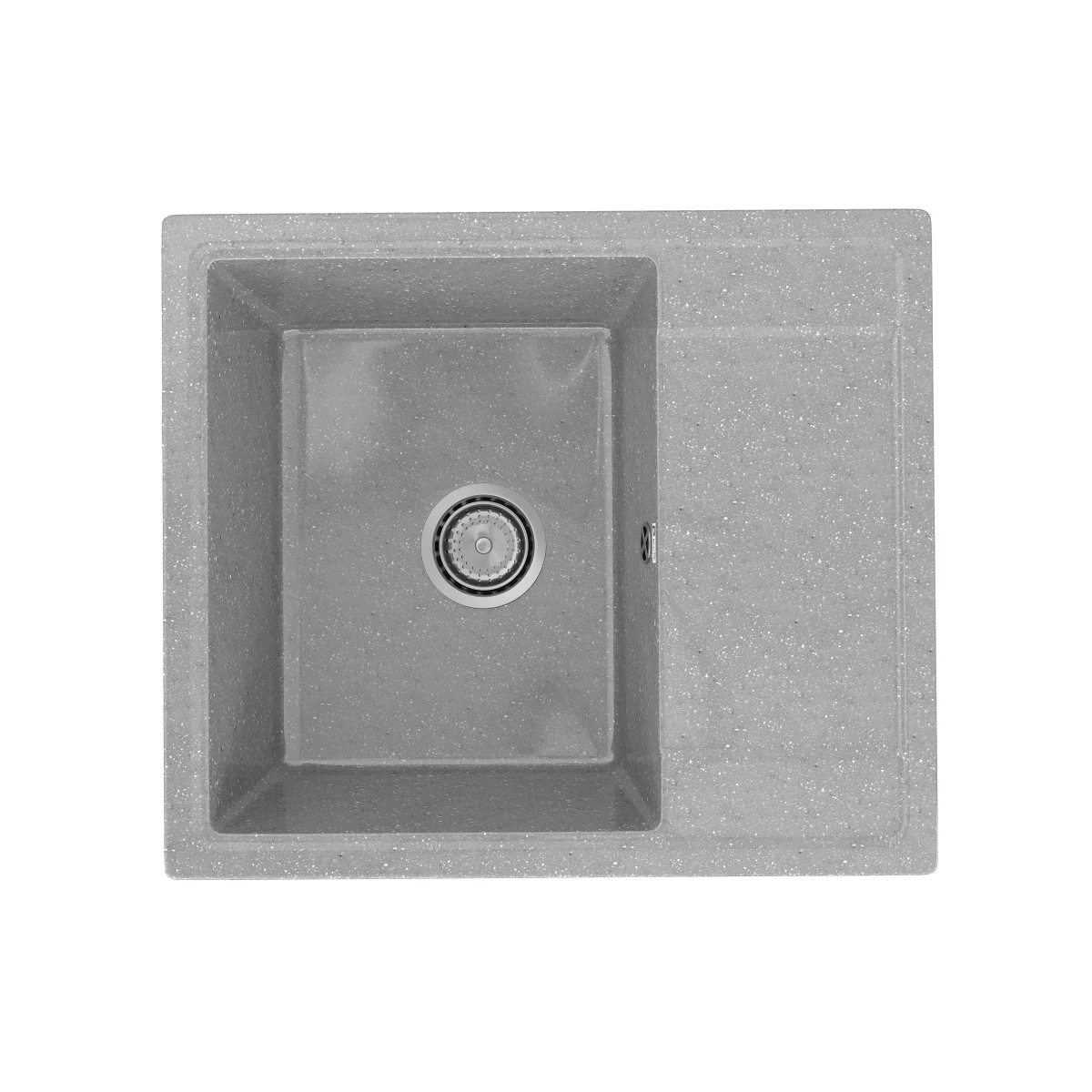 Изображение товара Кухонная мойка Practik PR-M-575-003 (без сифона), светло-серый, искусственный камень