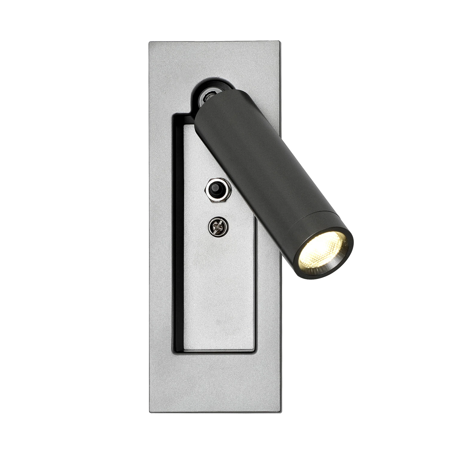 Изображение товара Настенный светильник Favourite 4496-1W с встроенными LED, серый, 3Вт, IP20