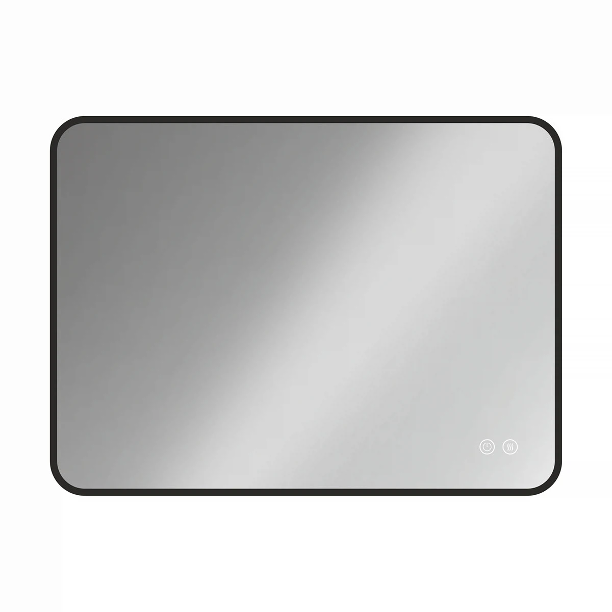 Изображение товара Зеркало LED VLM-3VC100B-2 1000х800 c сенсорным выключателем и диммером, антизапотевание