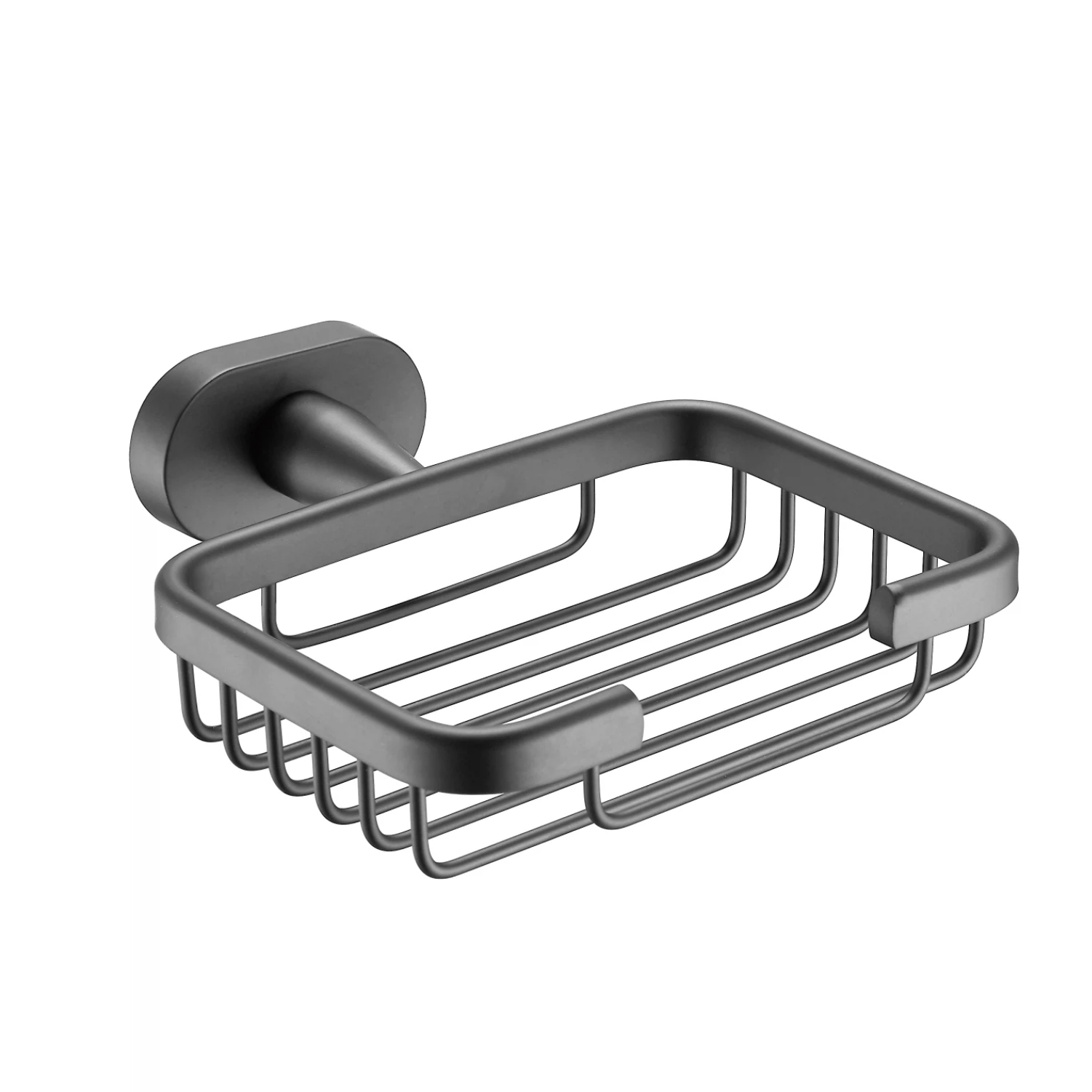 Изображение товара Мыльница Shevanik SG5104T с держателем, латунь/хром