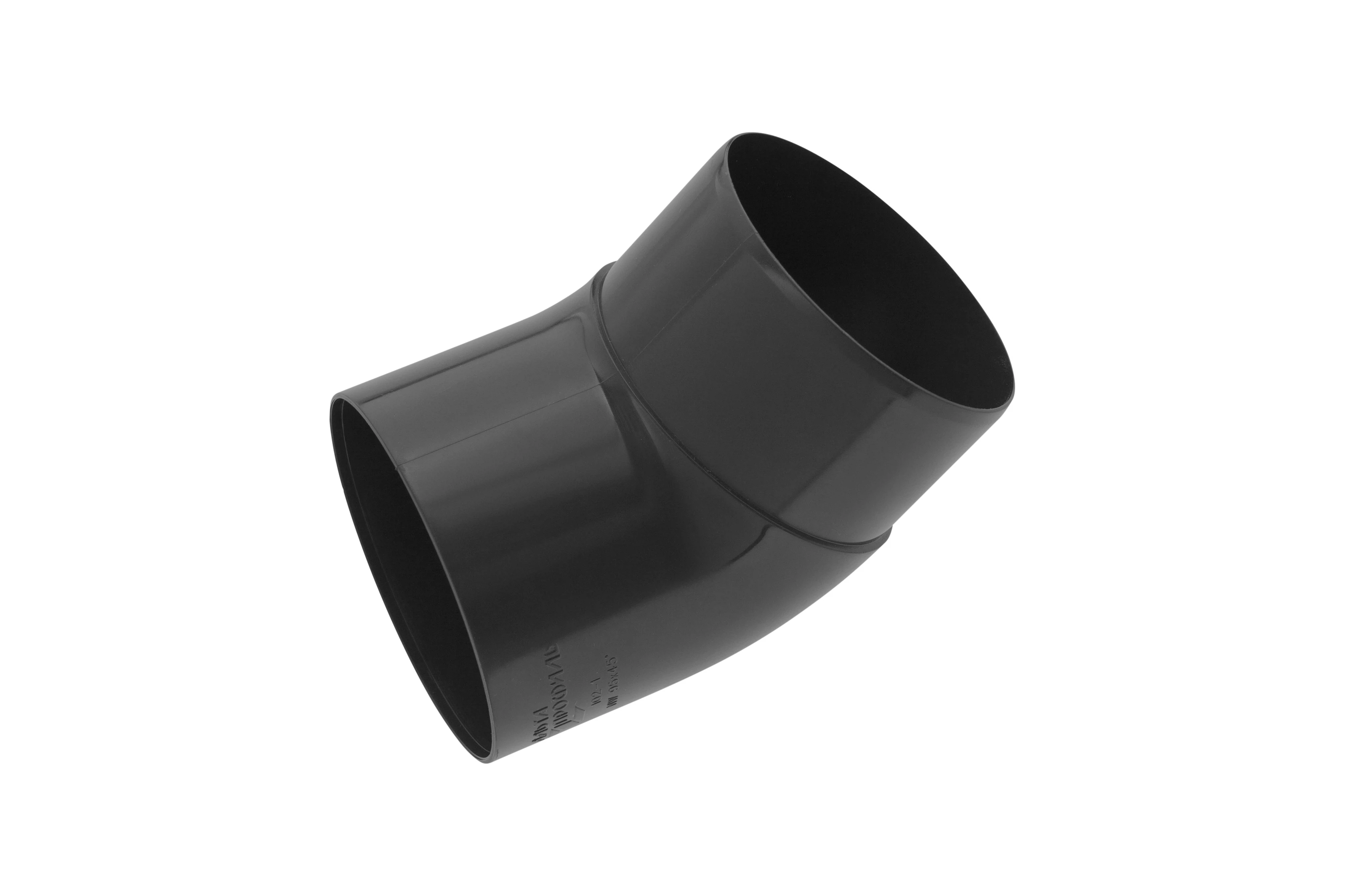 Изображение товара Колено трубы 45° ПВХ - графит (1уп. = 12 шт.)