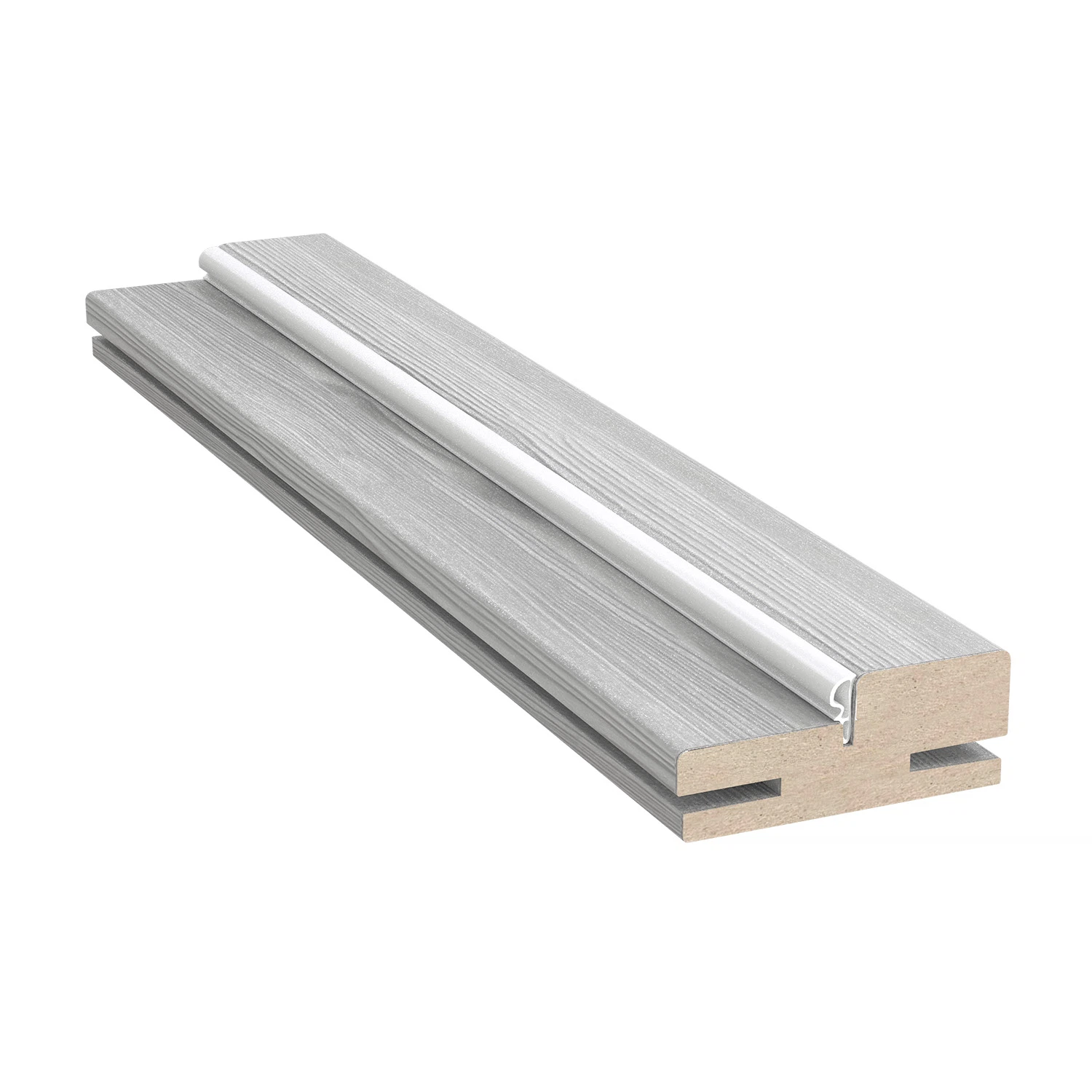 Изображение товара Коробка ЭкоШпон телескопическая Ривьера айс 70*30*2100 из МДФ с покрытием ПВХ