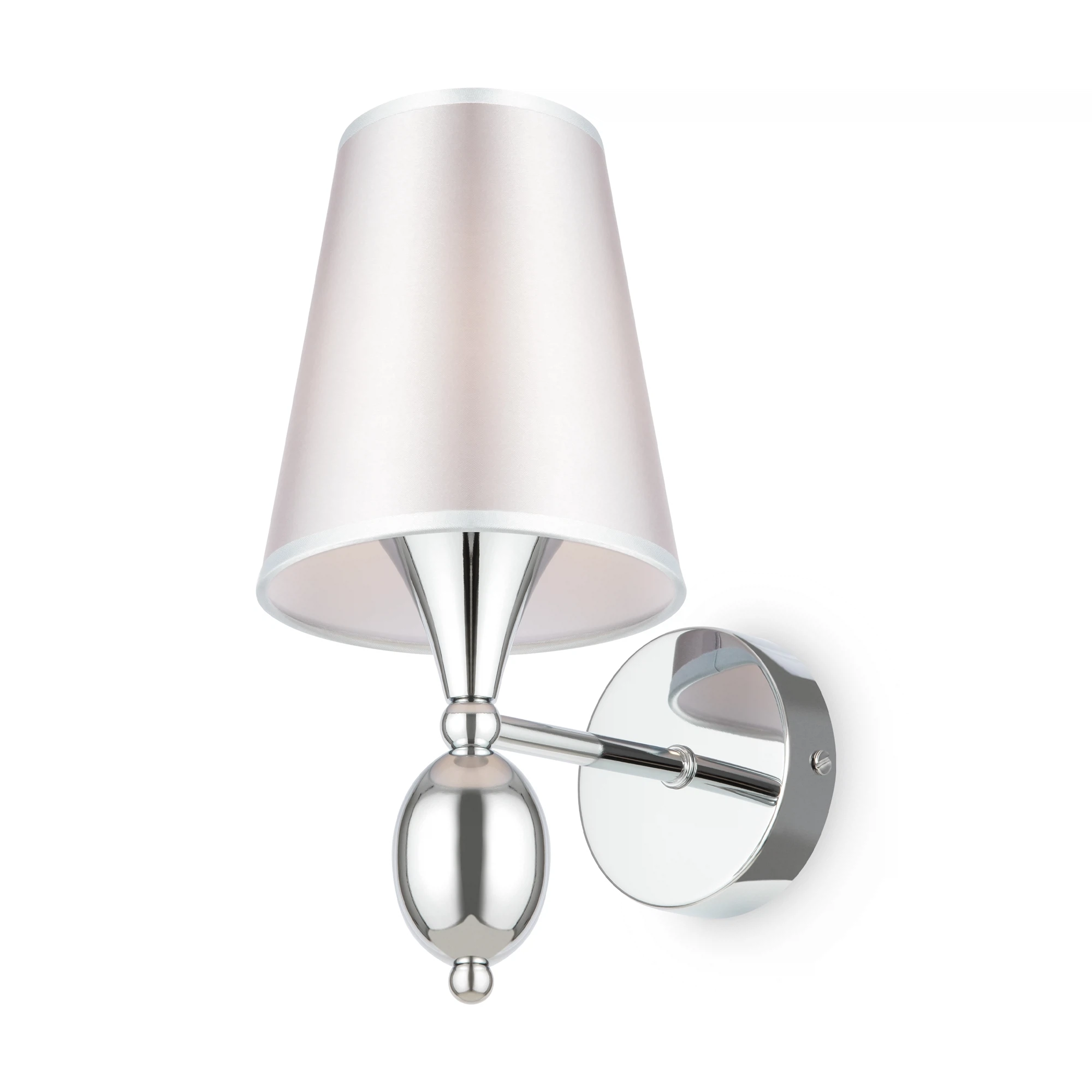 Изображение товара Настенный светильник (бра) FR2022WL-01CH с серым абажуром