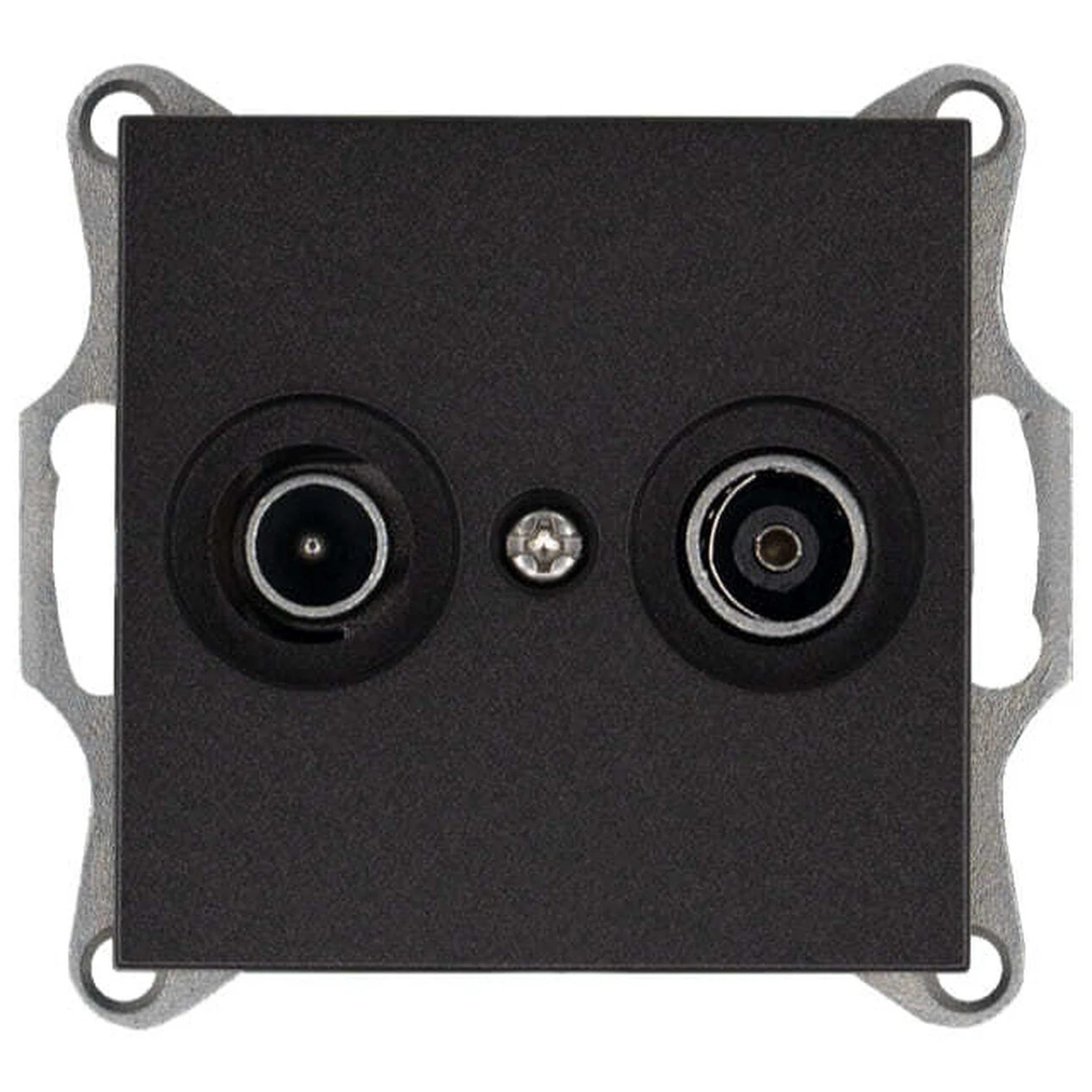 Изображение товара Розетка TV+FM оконечная Jasmart G Антрацит