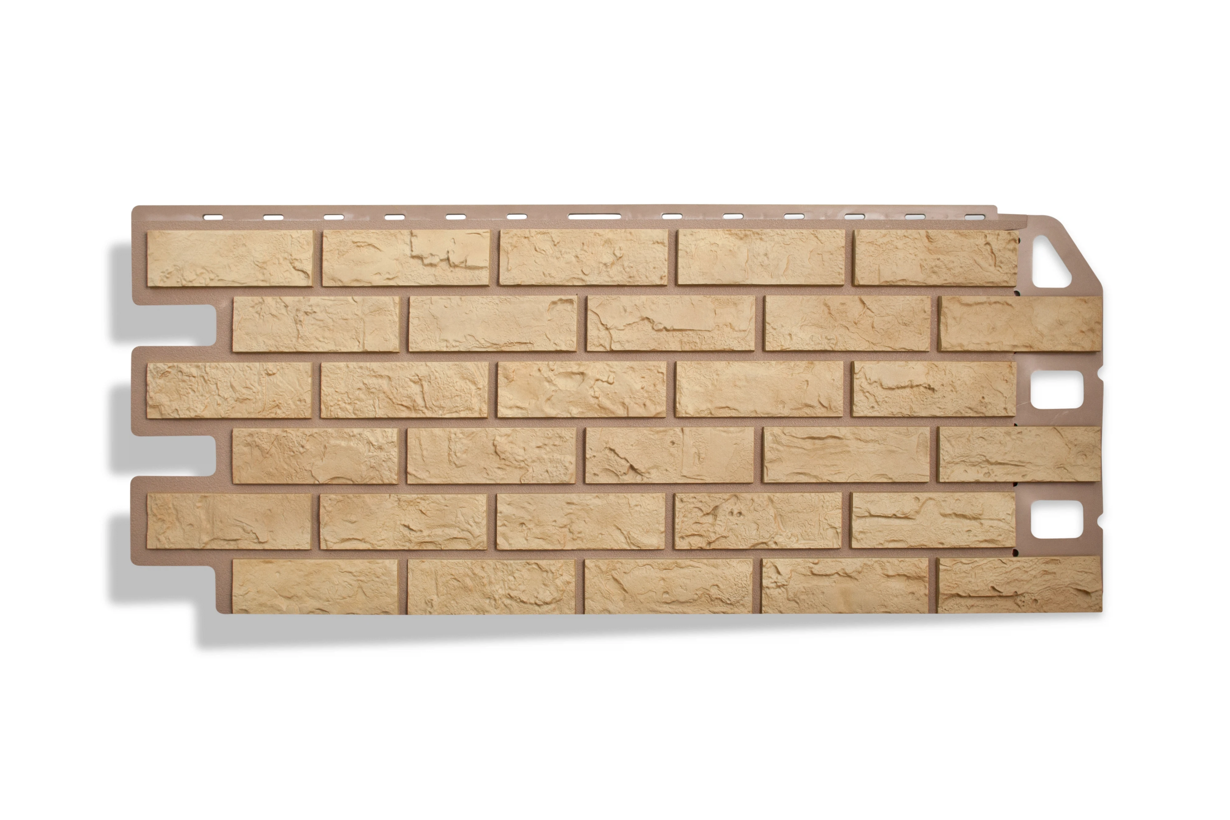 Изображение товара Фасадная панель Кирпич 1010х450мм (17) Желтый, Альта Профиль