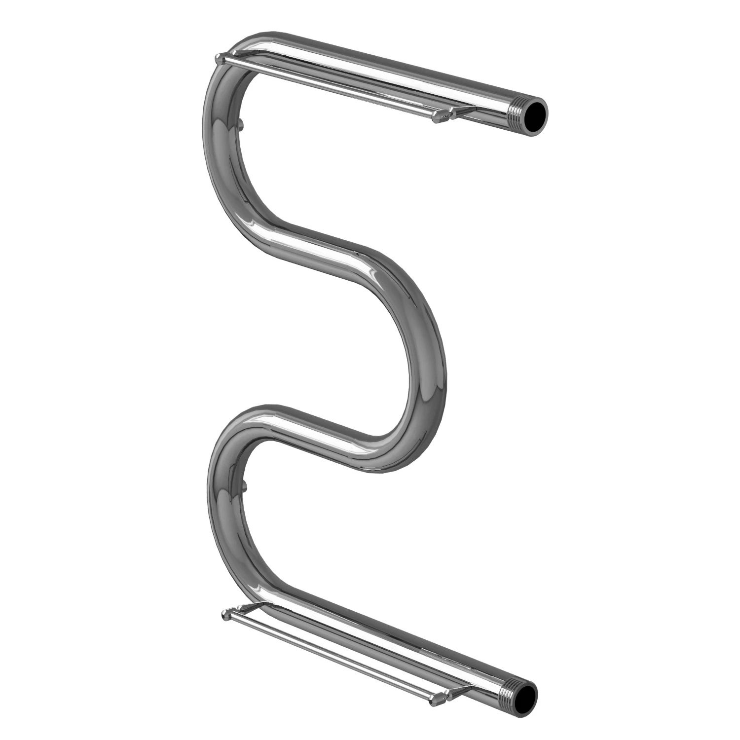 Изображение товара Водяной полотенцесушитель Mixline SIMPLE M 50х40 из нержавеющей стали с полкой