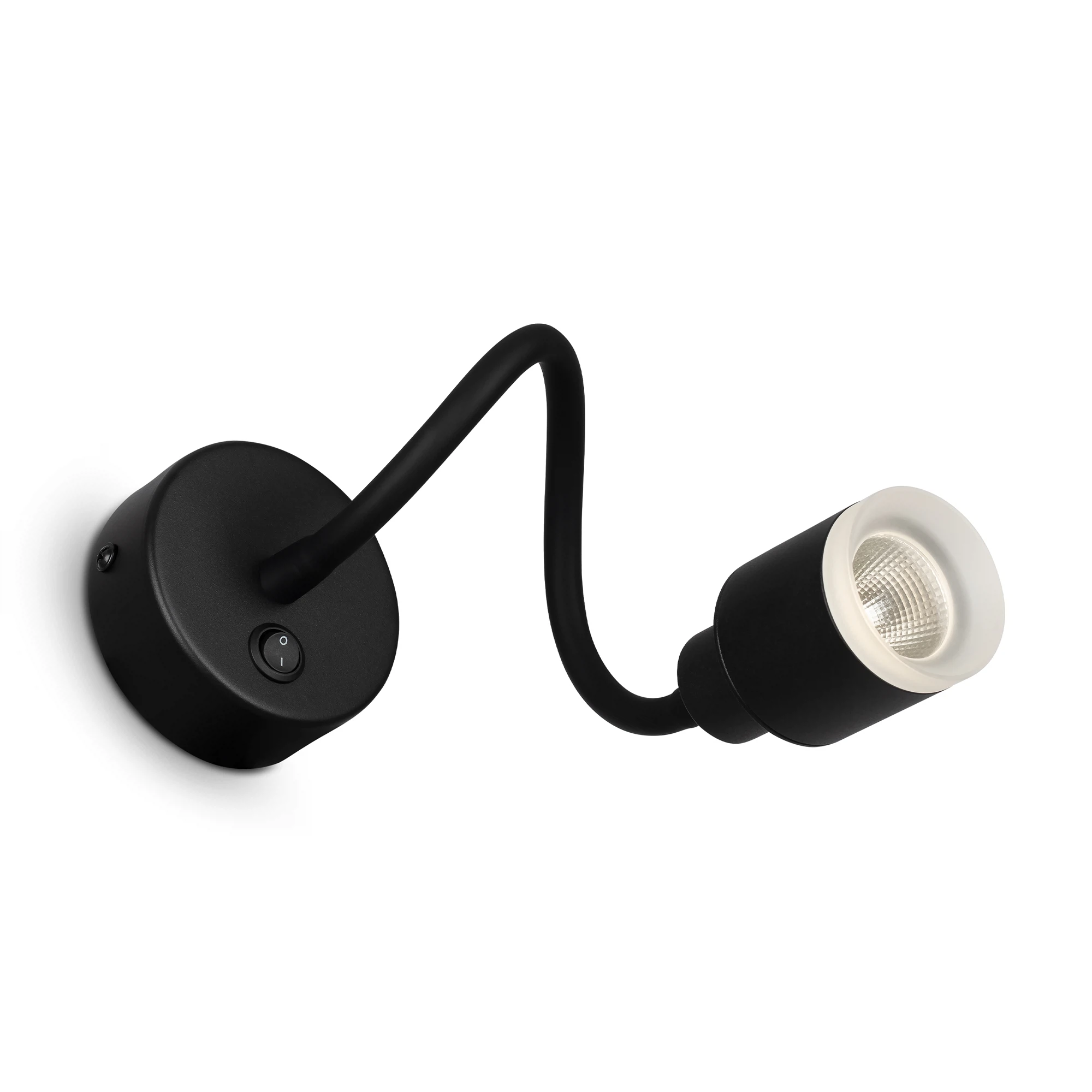 Изображение товара Настенный светильник Freya Fless FR10005WL-L5B черный современный LED акрил