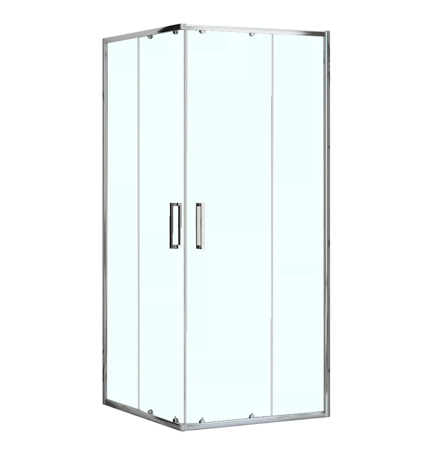 Изображение товара Душевое ограждение Loranto NEO 90x90x190см с раздвижными дверями, стекло 5 мм