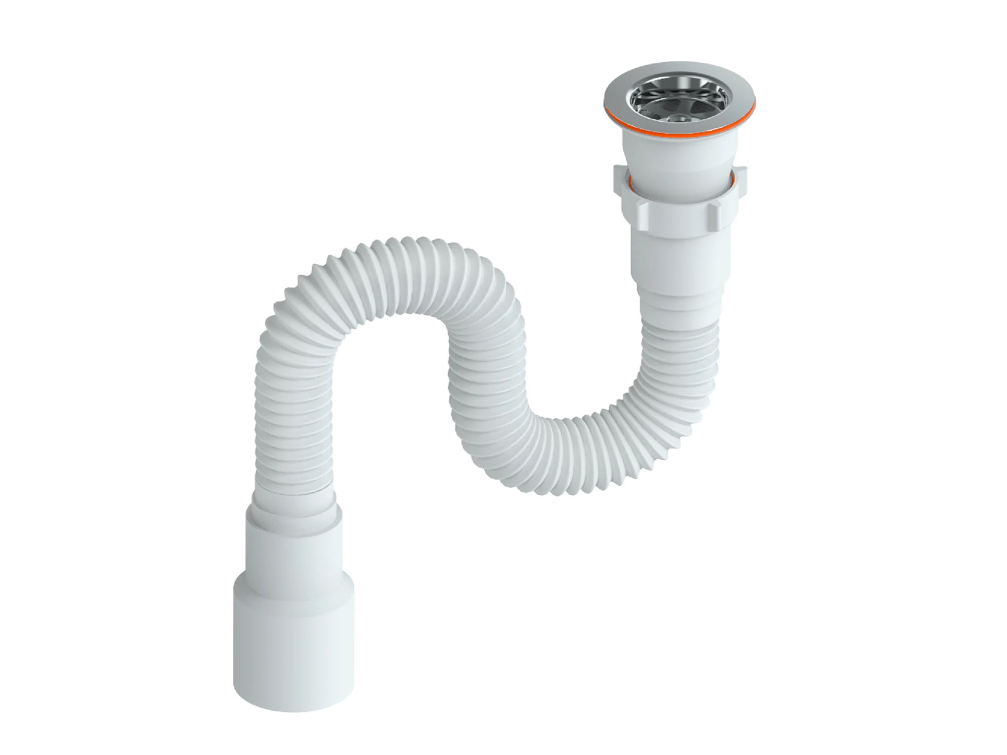 Изображение товара Сифон гофрированный универсальный 800 мм Ростовская мануфактура сантехники